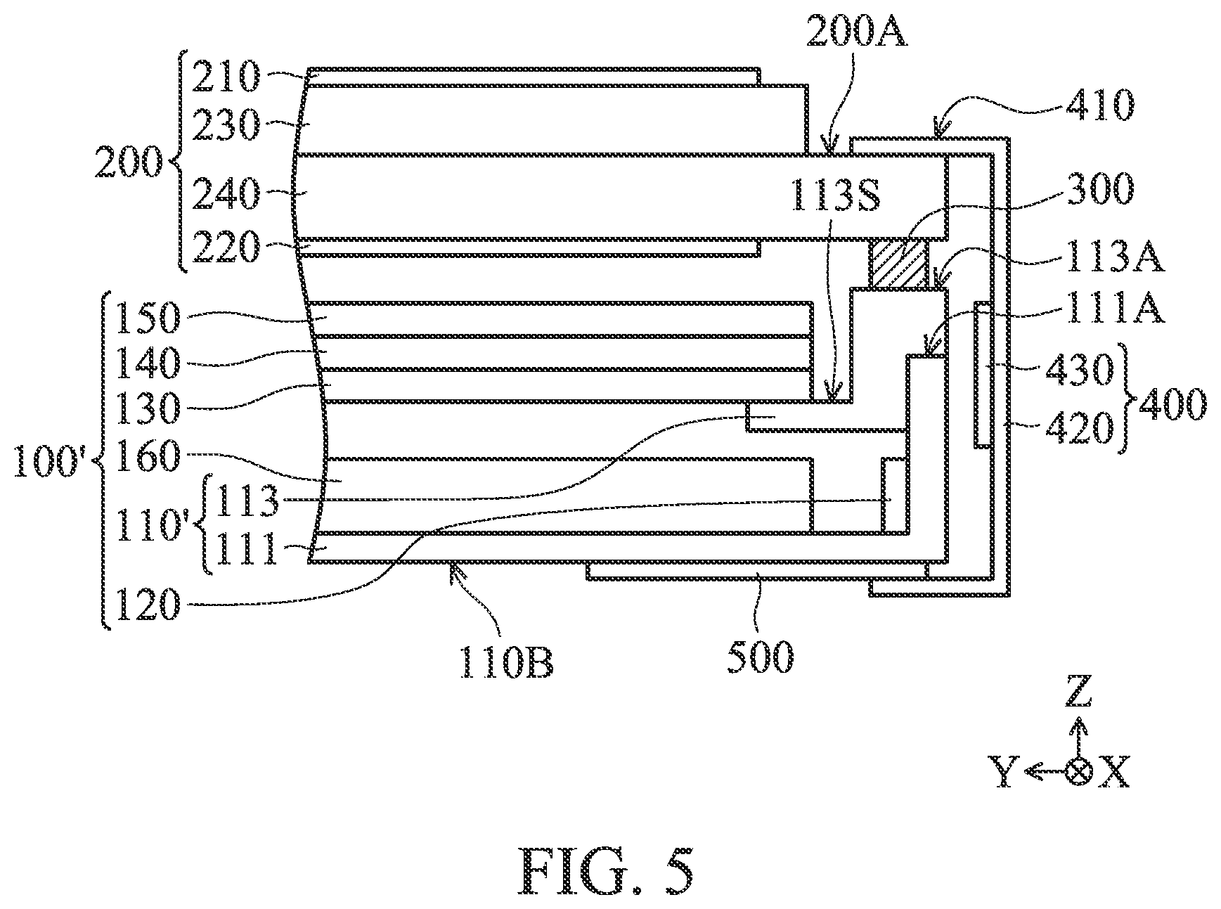 Patent US11782308 Figure 7 – Electronic device