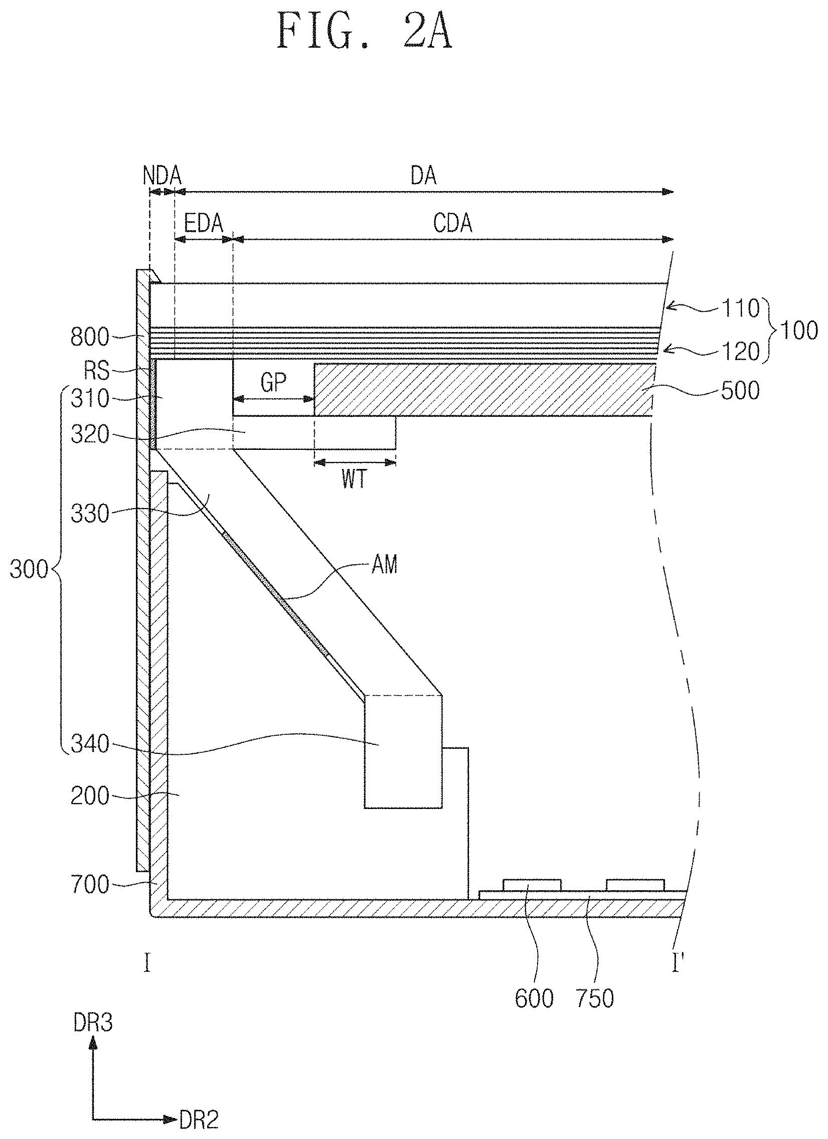 Patent US11782312 Figure 2 – Display apparatus and tiled display apparatus including the same