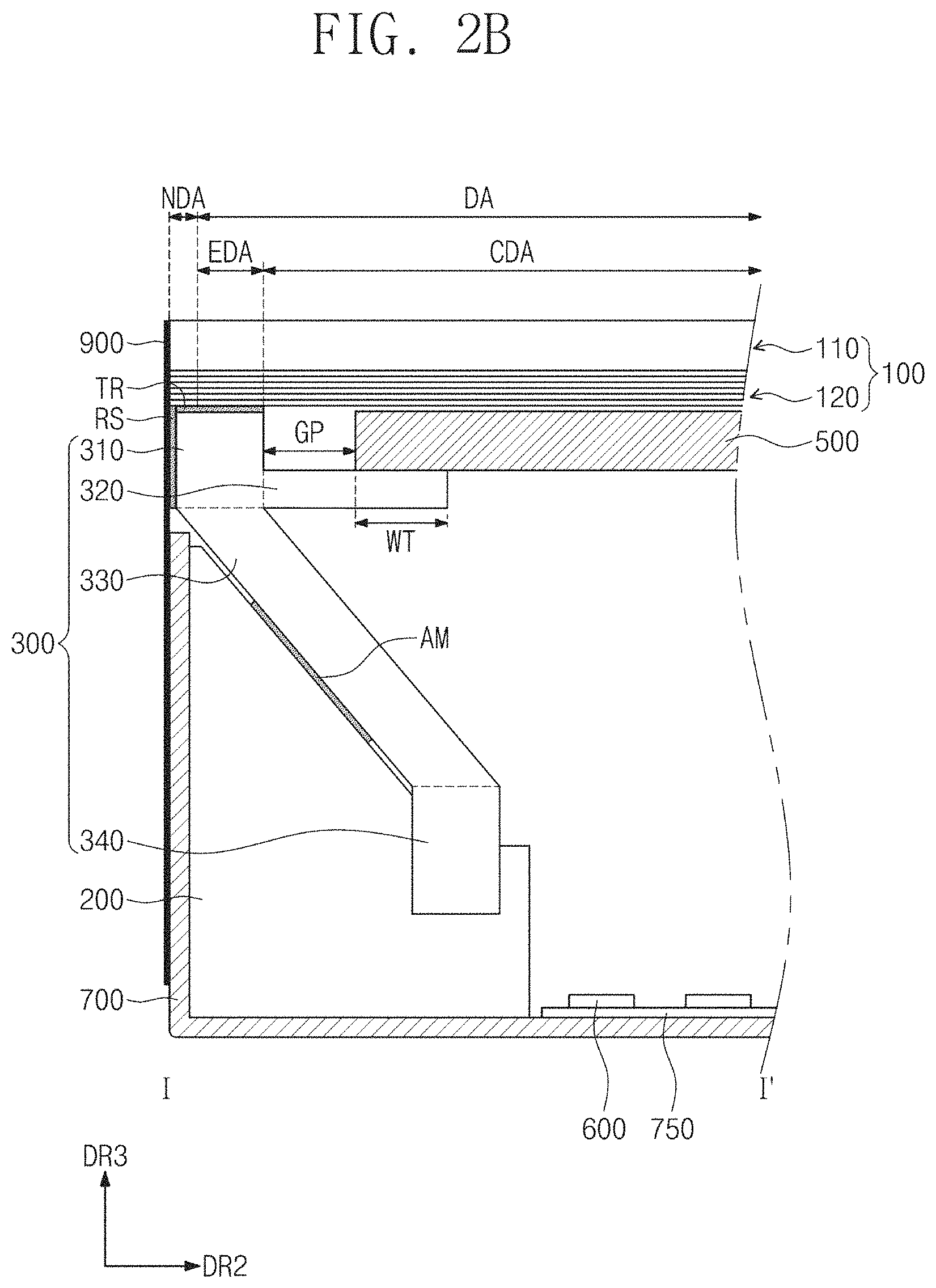 Patent US11782312 Figure 3 – Display apparatus and tiled display apparatus including the same