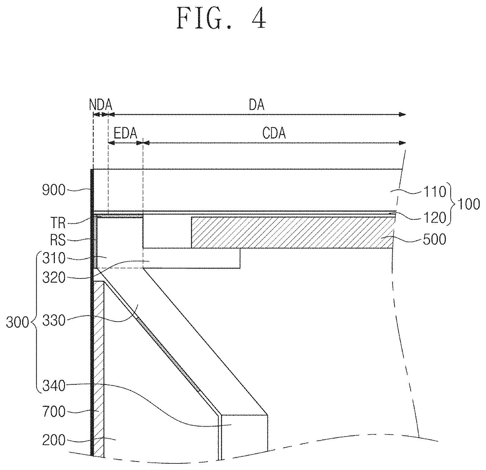 Patent US11782312 Figure 5 – Display apparatus and tiled display apparatus including the same