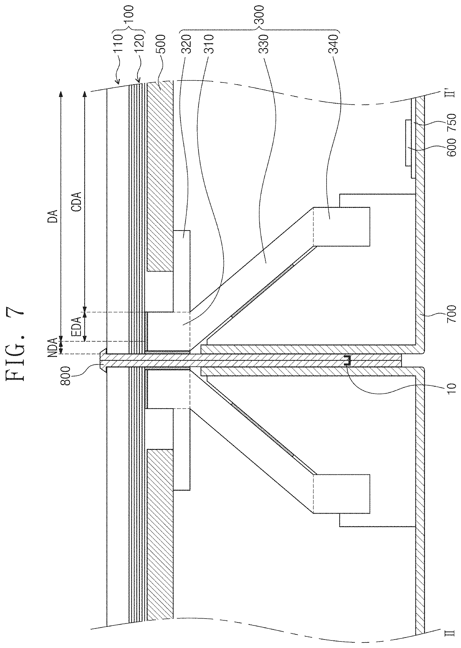 Patent US11782312 Figure 8 – Display apparatus and tiled display apparatus including the same