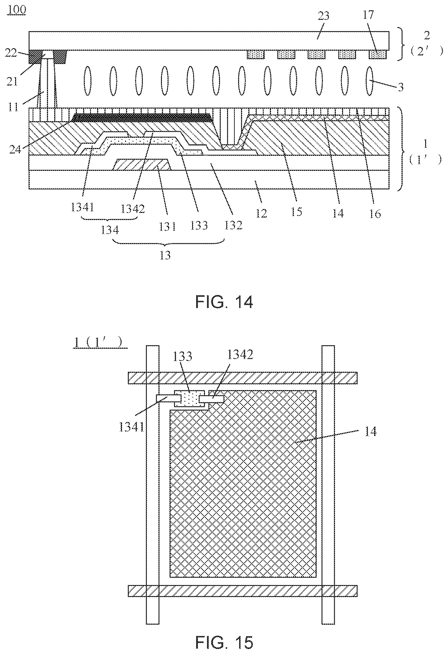 Patent US11782316 Figure 8 – Liquid crystal display panel, and liquid crystal display device