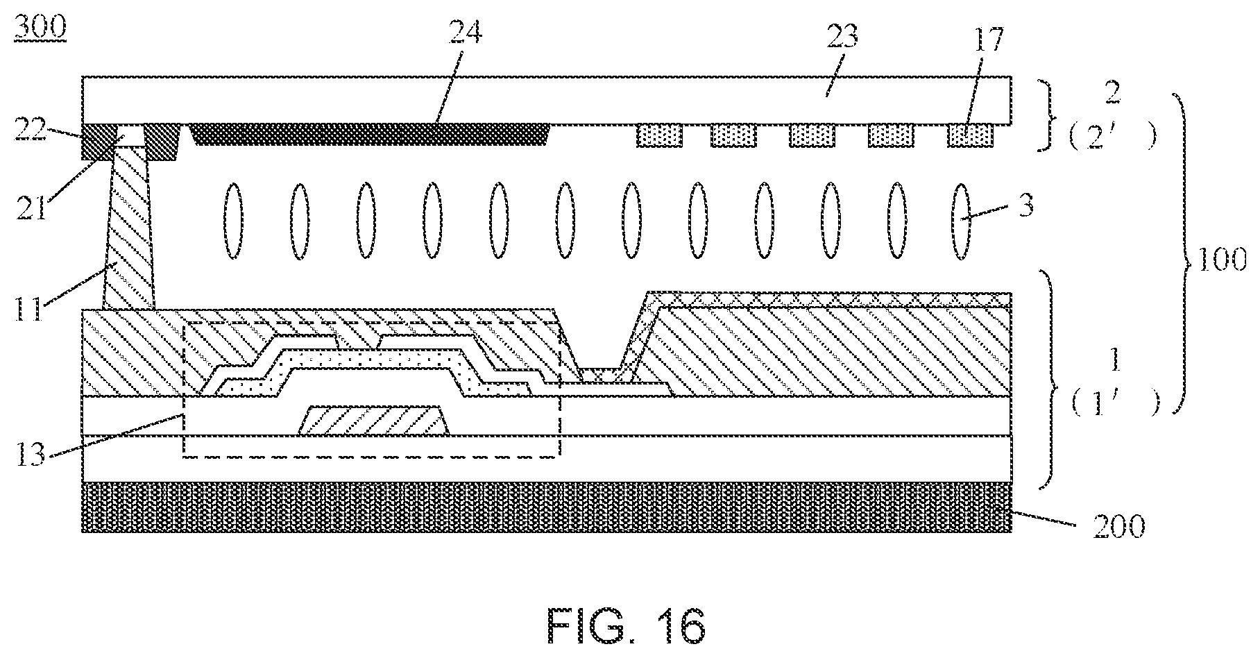 Patent US11782316 Figure 9 – Liquid crystal display panel, and liquid crystal display device