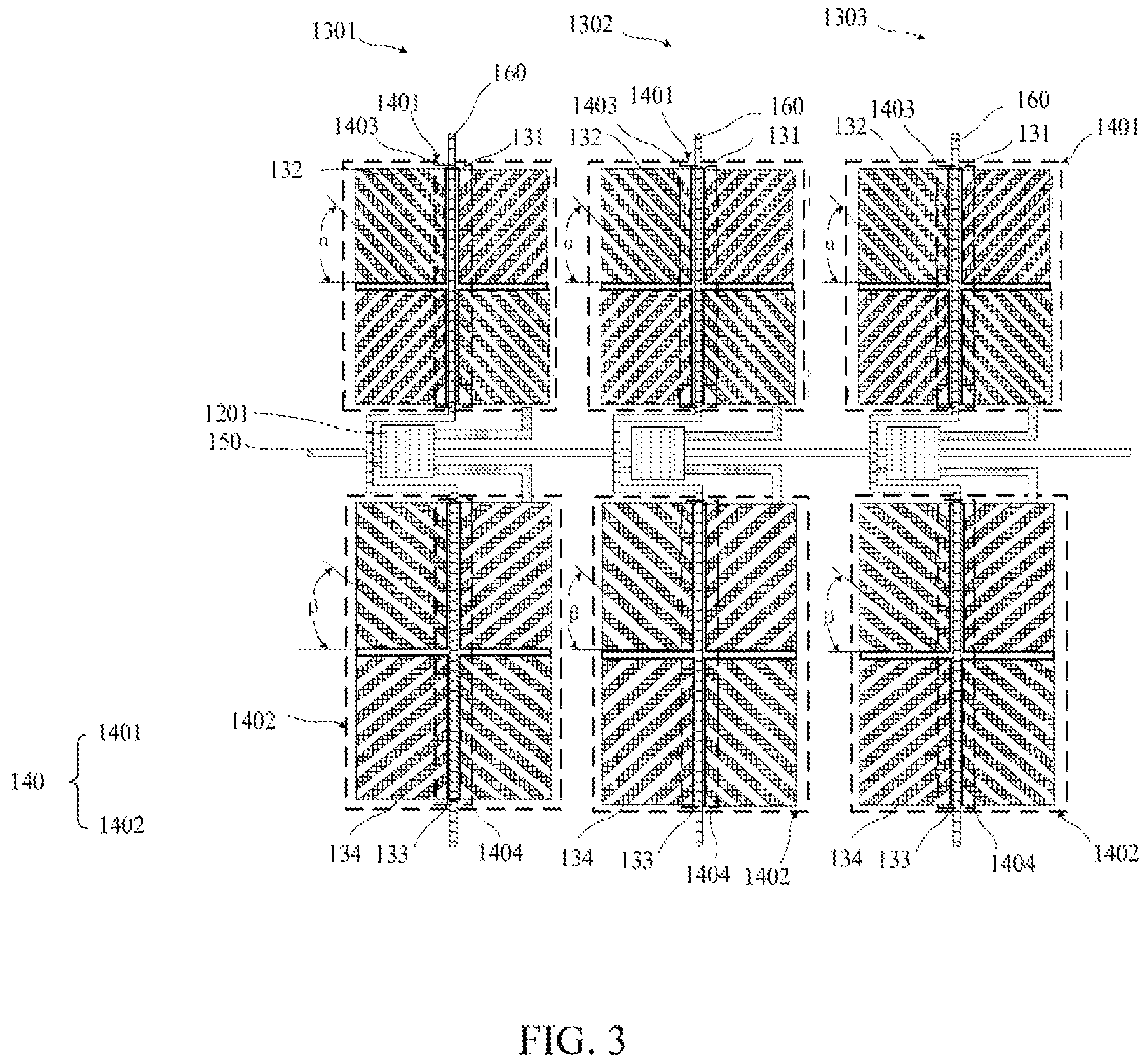 Patent US11782317 Figure 2 – Array substrate and liquid crystal display panel