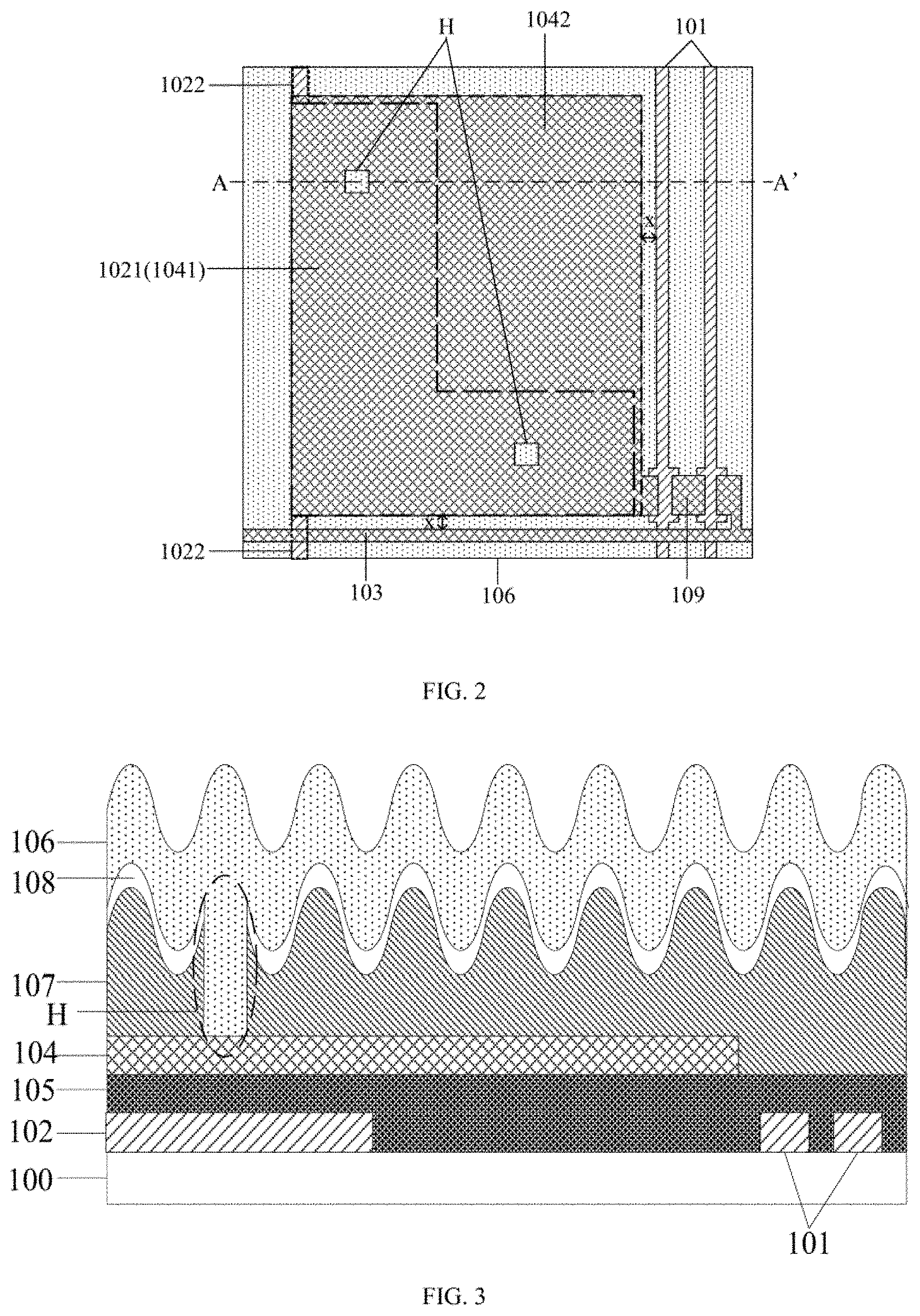 Patent US11782318 Figure 2 – Array substrate, liquid crystal display panel and display device