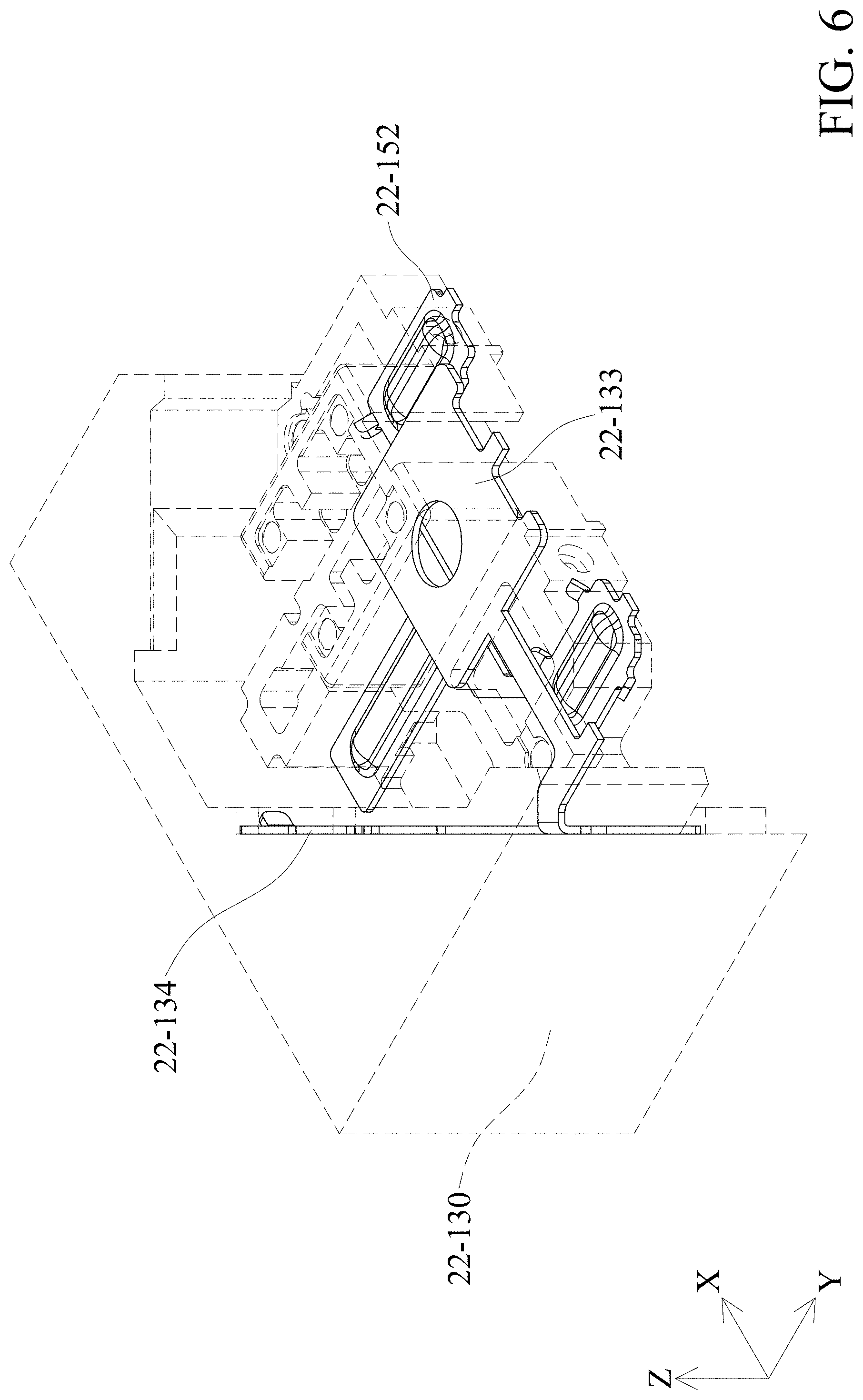 Patent US11782324 Figure 6 – Optical member driving mechanism