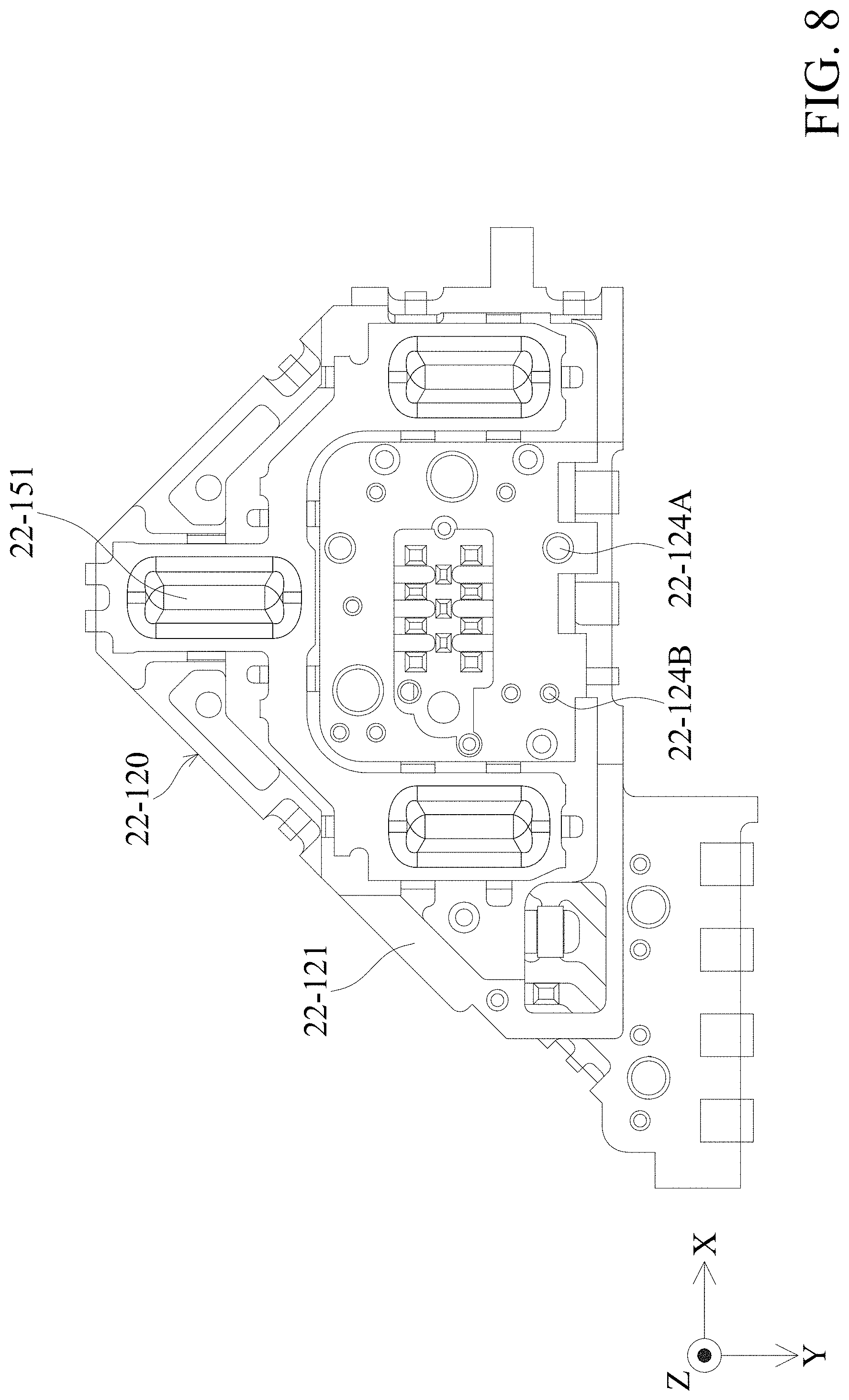 Patent US11782324 Figure 8 – Optical member driving mechanism