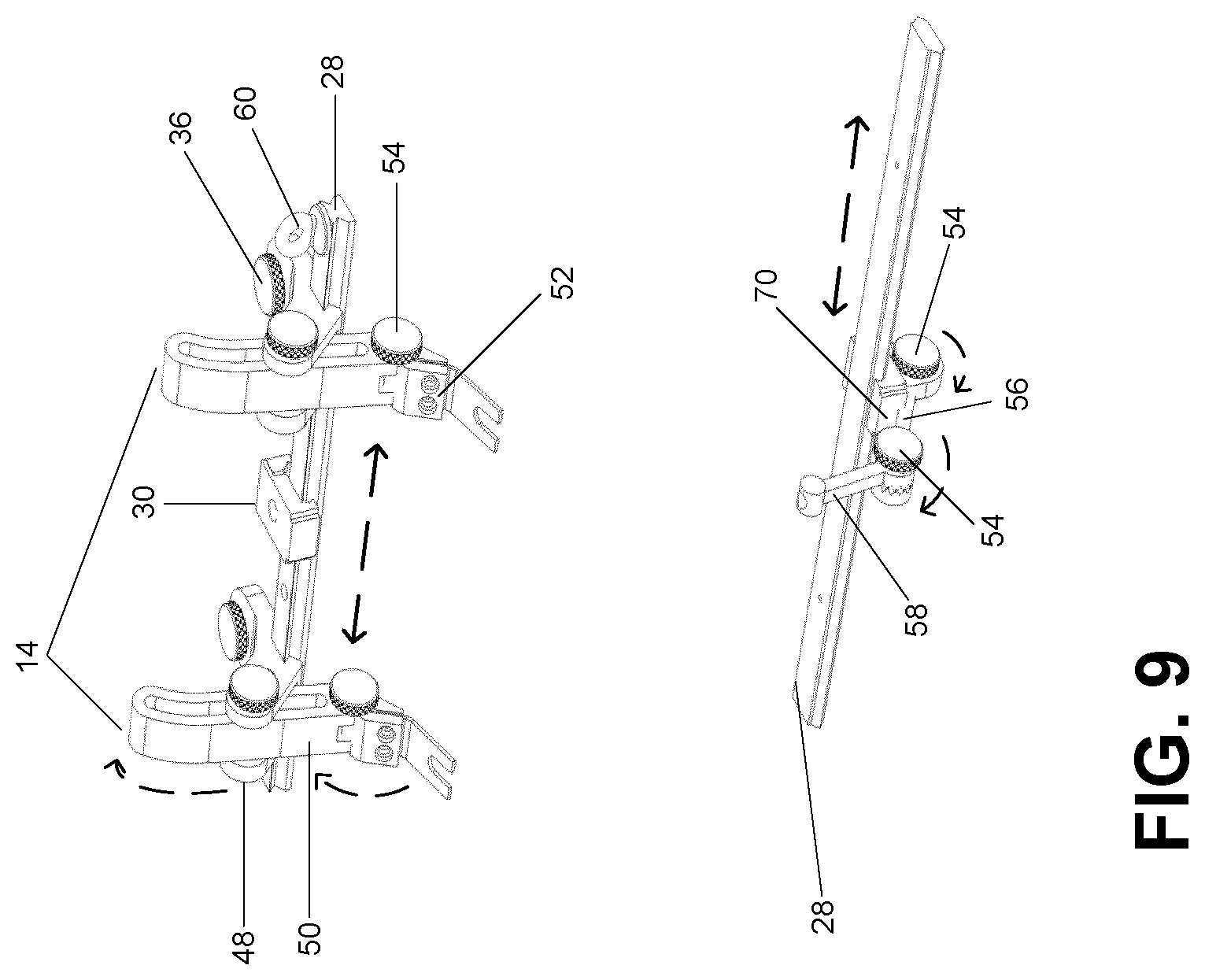 Patent US11782326 Figure 9 – Lighting device for camera and mounting bracket