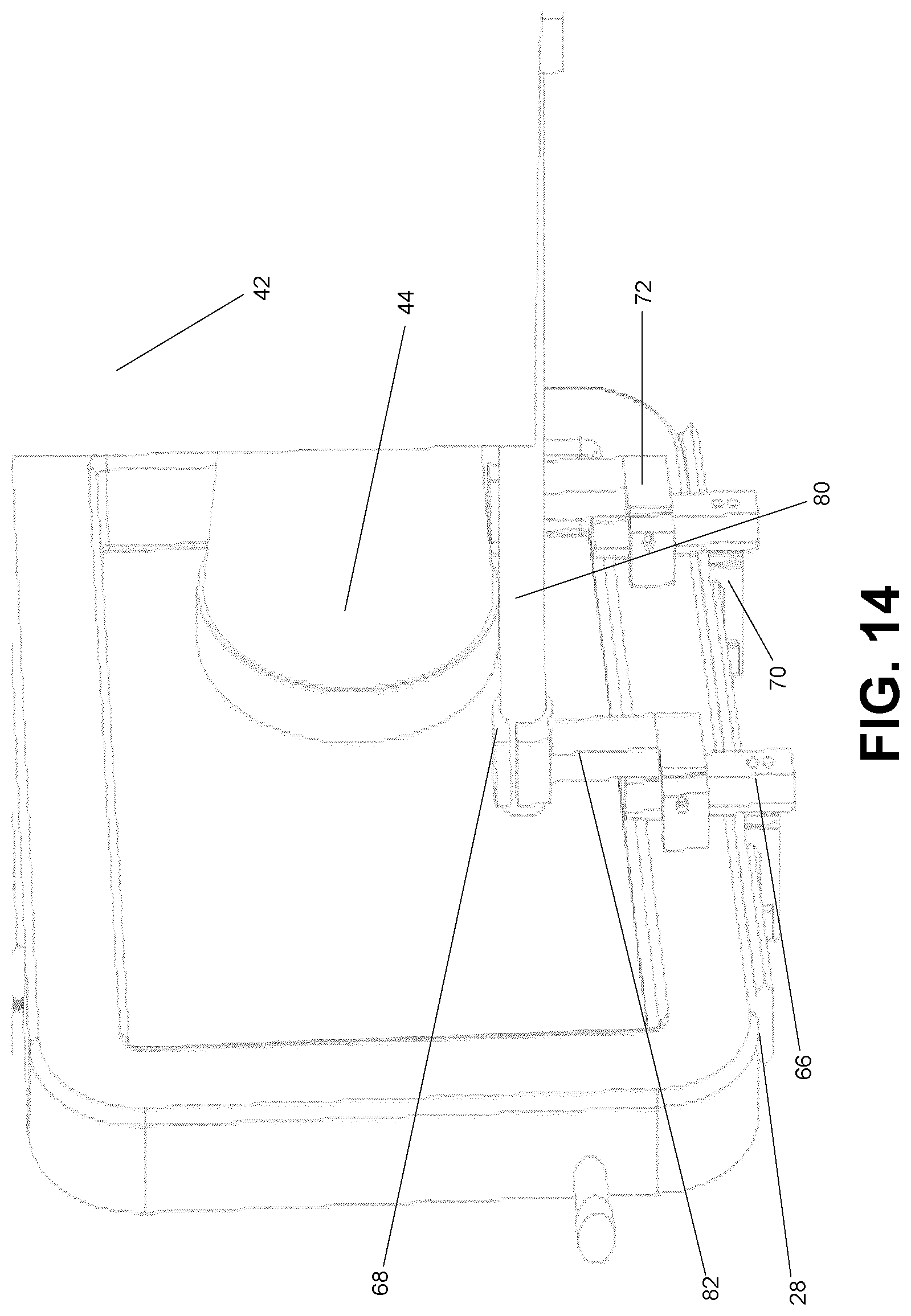Patent US11782326 Figure 14 – Lighting device for camera and mounting bracket