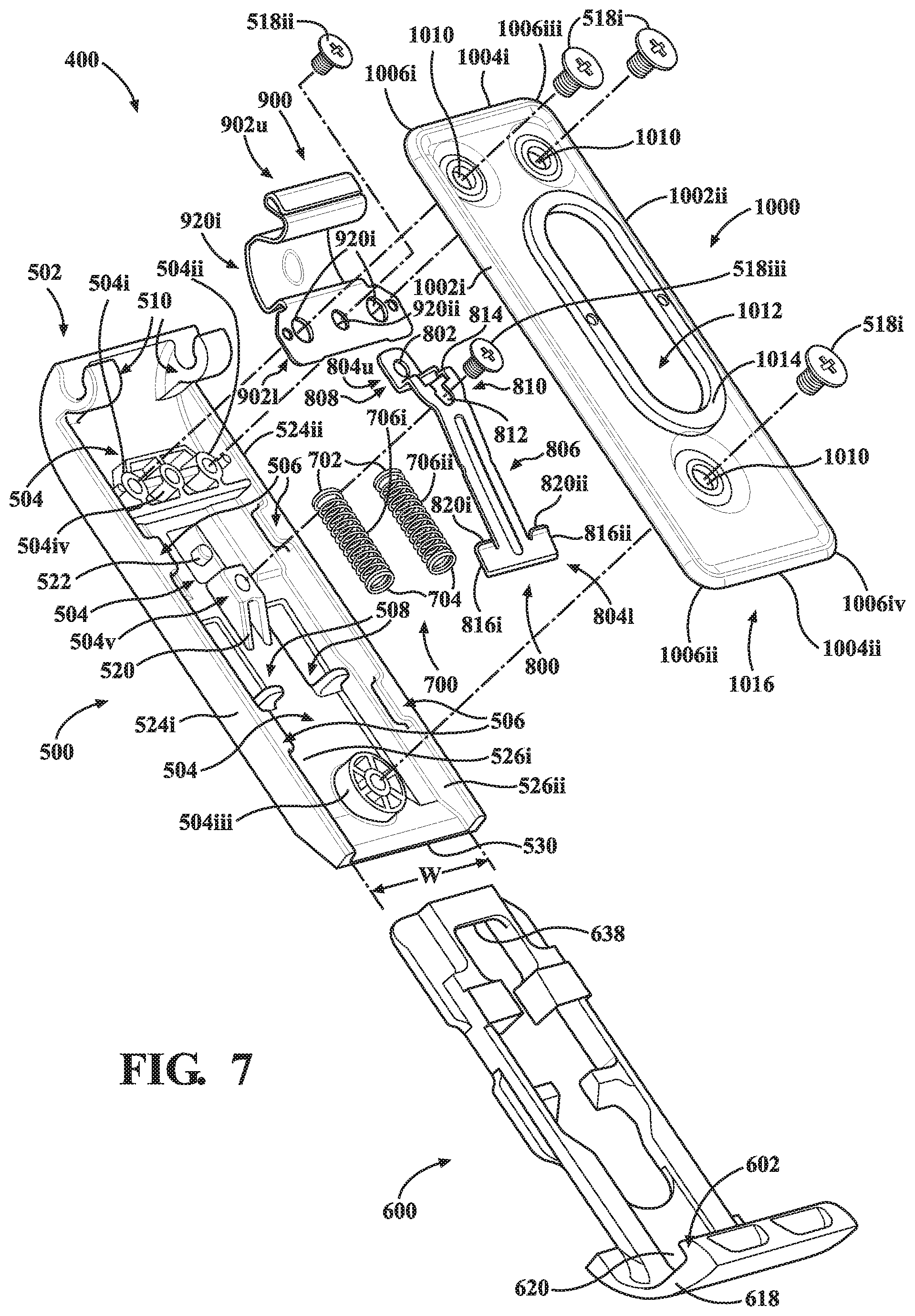 Patent US11782327 Figure 6 – Removable battery door assemblies for image capture devices