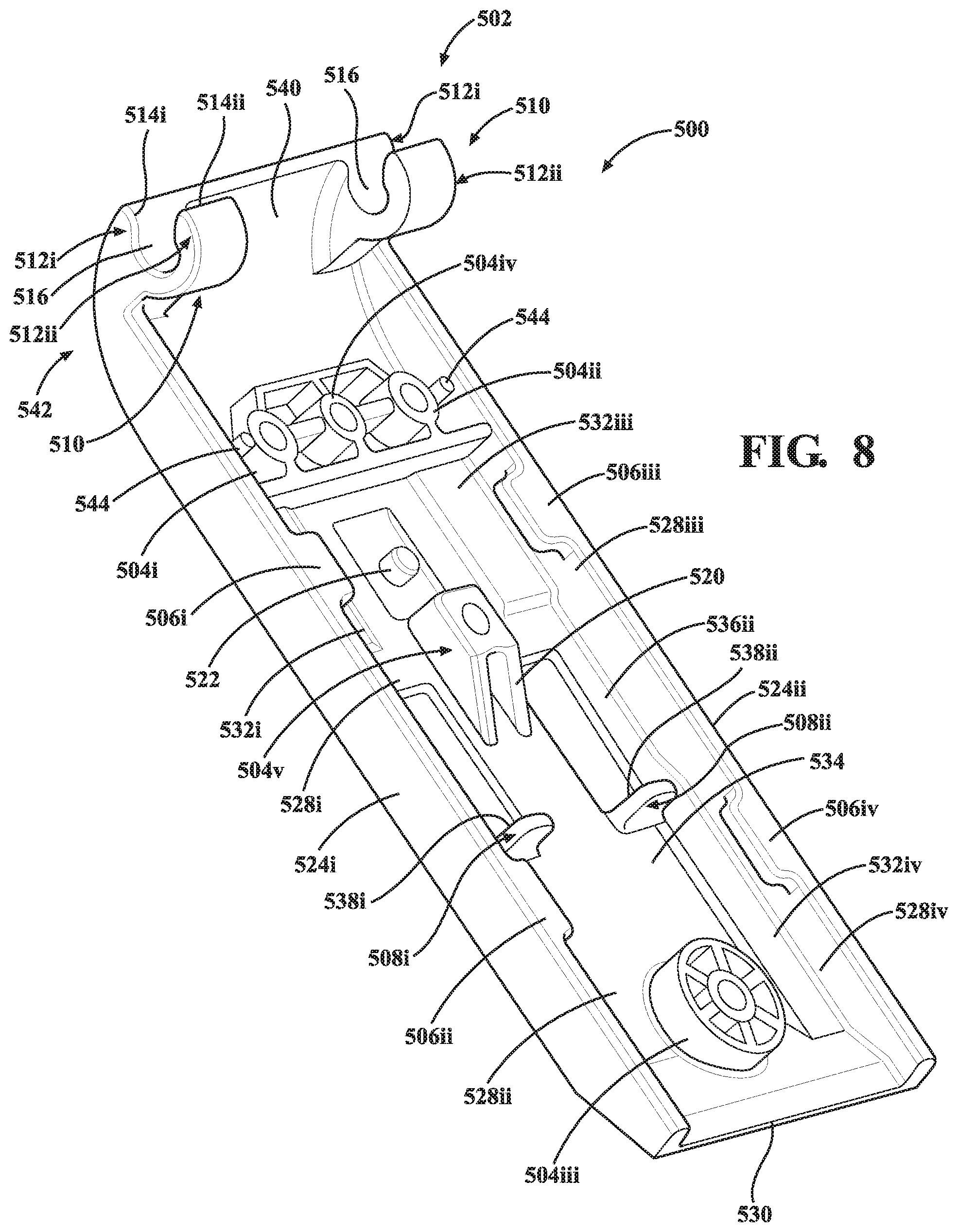 Patent US11782327 Figure 7 – Removable battery door assemblies for image capture devices