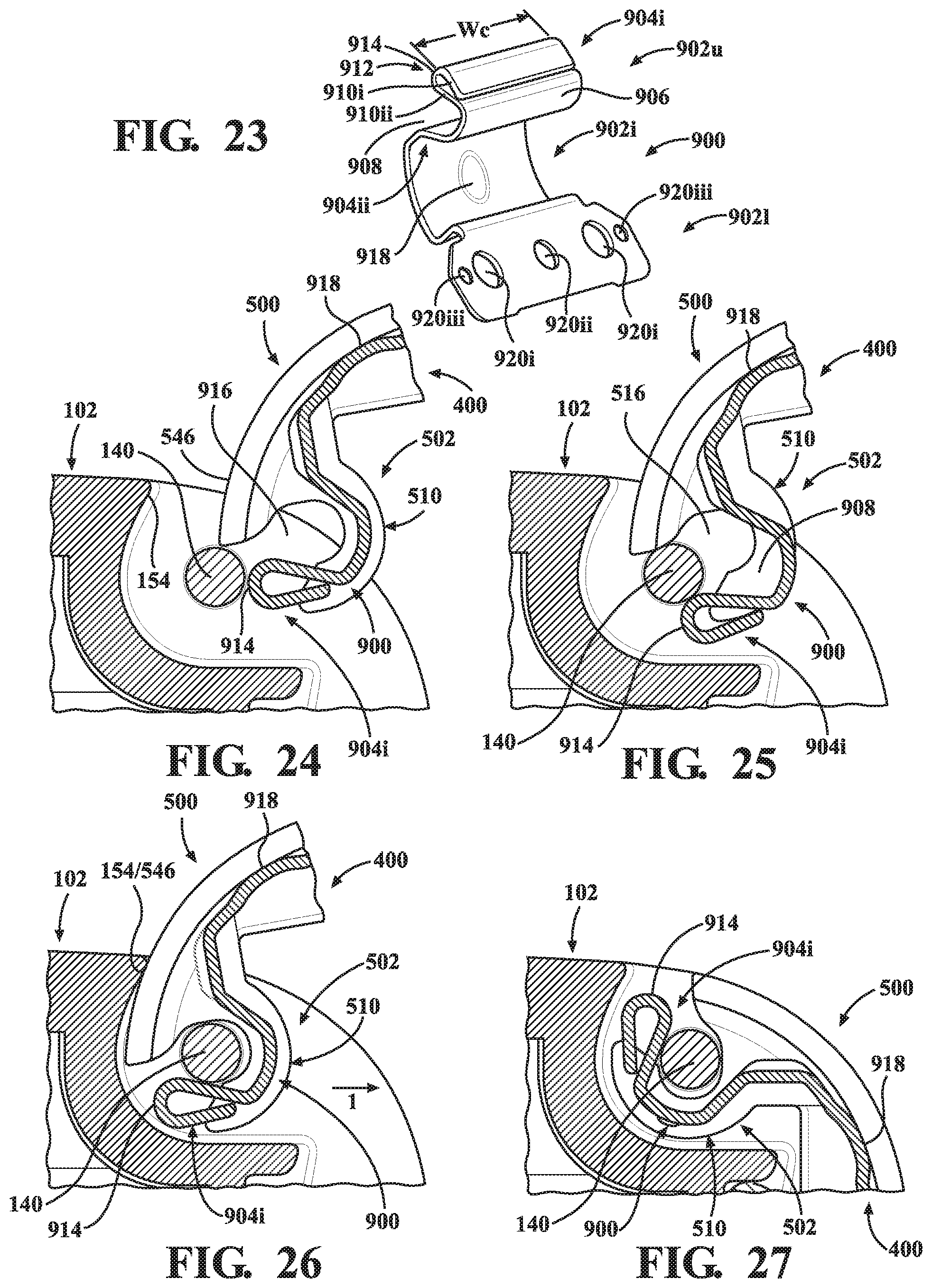 Patent US11782327 Figure 15 – Removable battery door assemblies for image capture devices