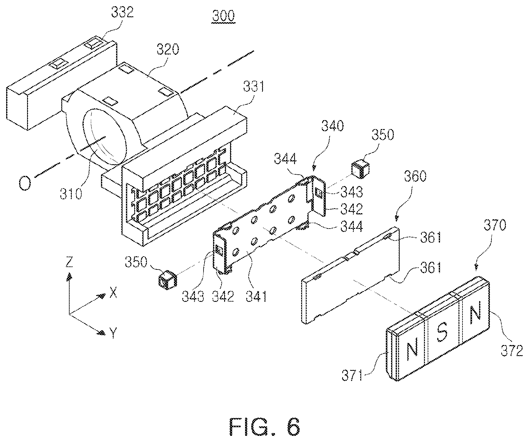 Patent US11782328 Figure 6 – Camera including sound reducing member