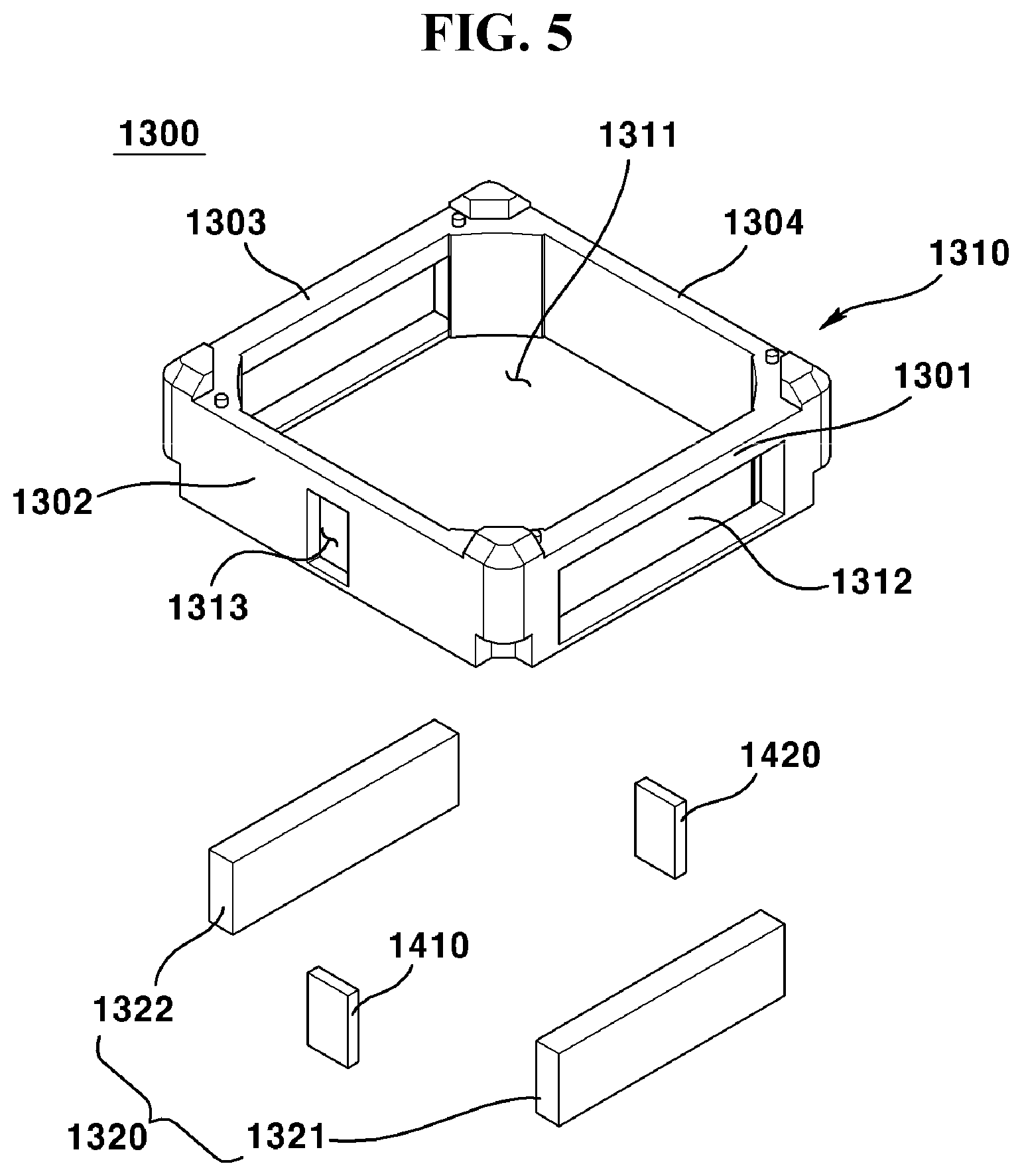 Patent US11782329 Figure 5 – Camera module, dual camera module, optical device, and method for manufacturing dual camera module