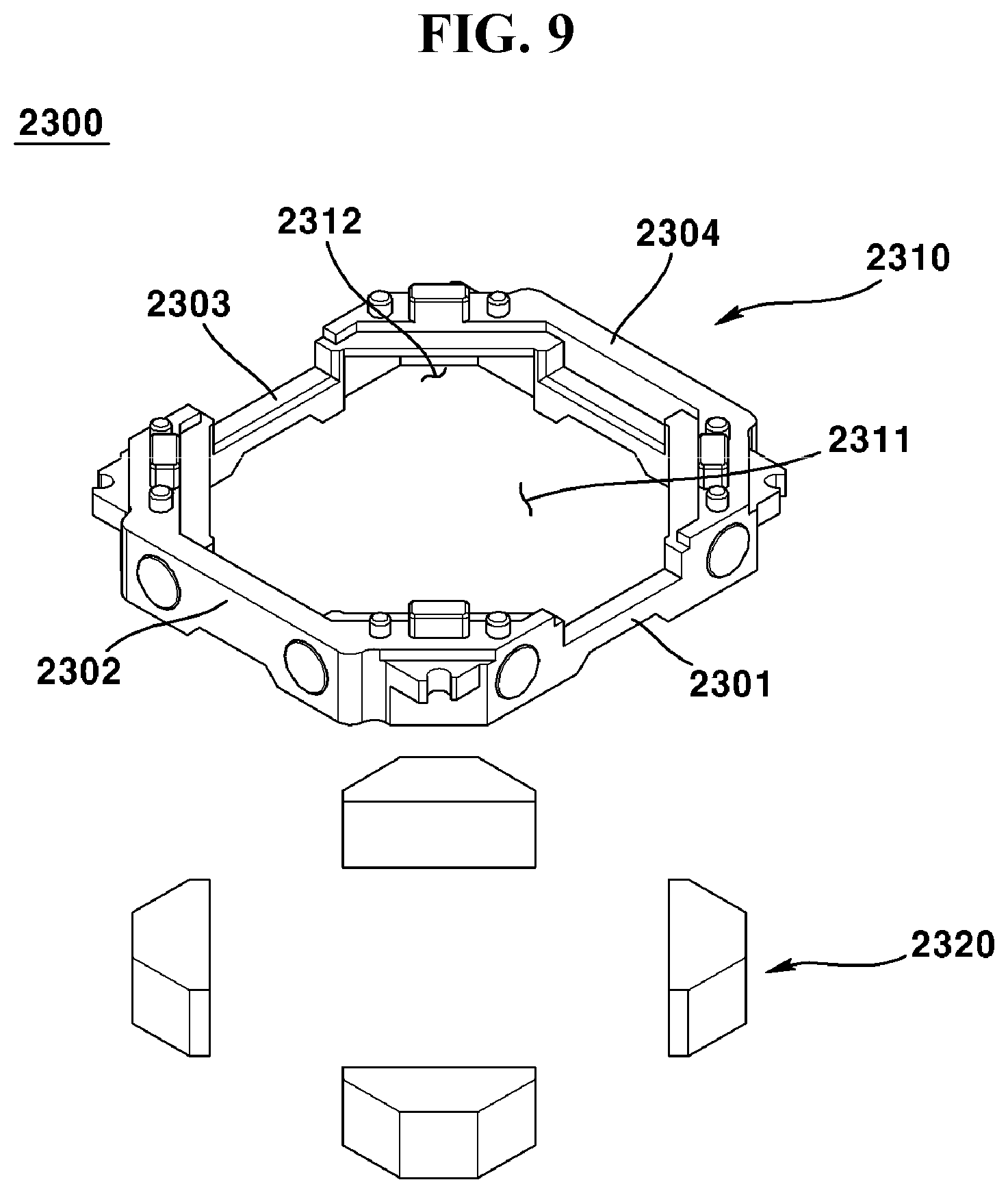 Patent US11782329 Figure 9 – Camera module, dual camera module, optical device, and method for manufacturing dual camera module
