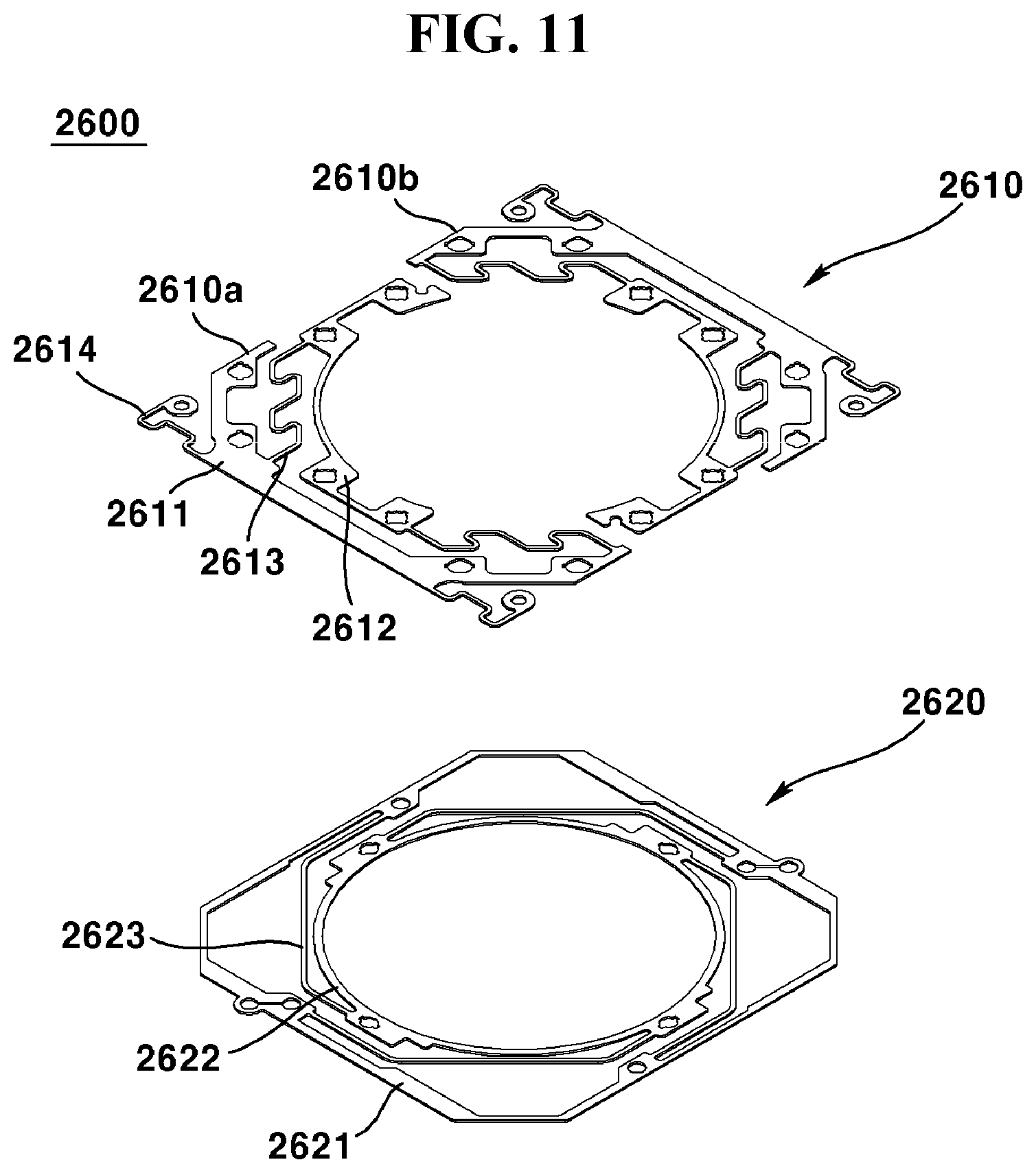 Patent US11782329 Figure 11 – Camera module, dual camera module, optical device, and method for manufacturing dual camera module