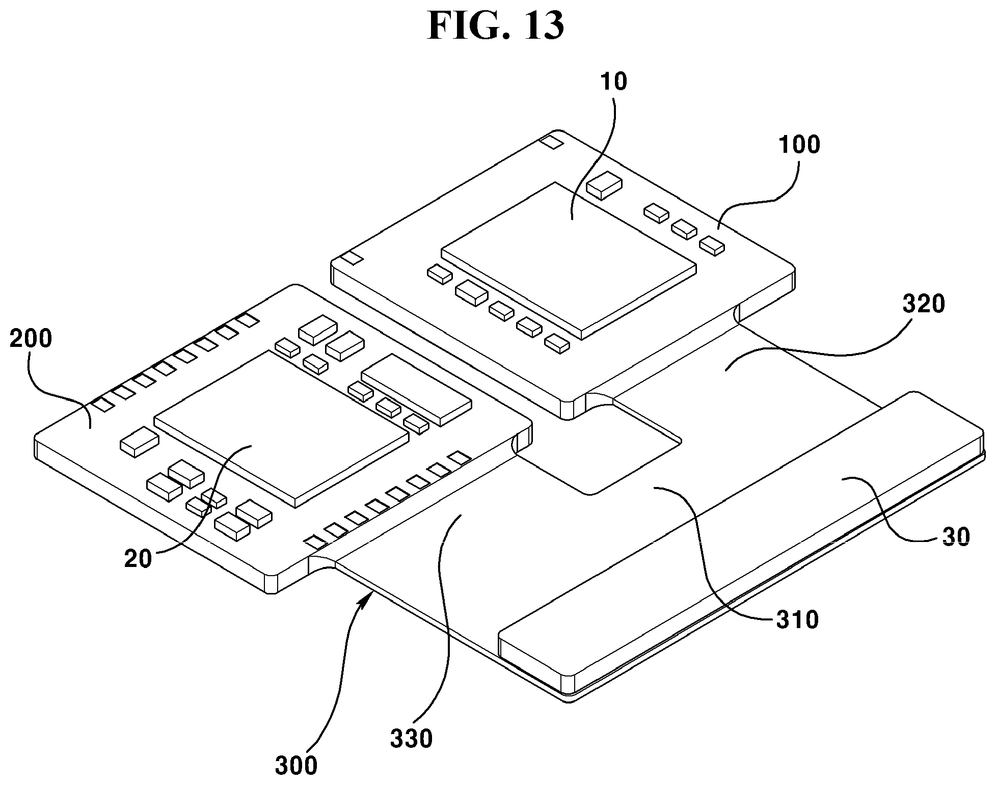 Patent US11782329 Figure 13 – Camera module, dual camera module, optical device, and method for manufacturing dual camera module