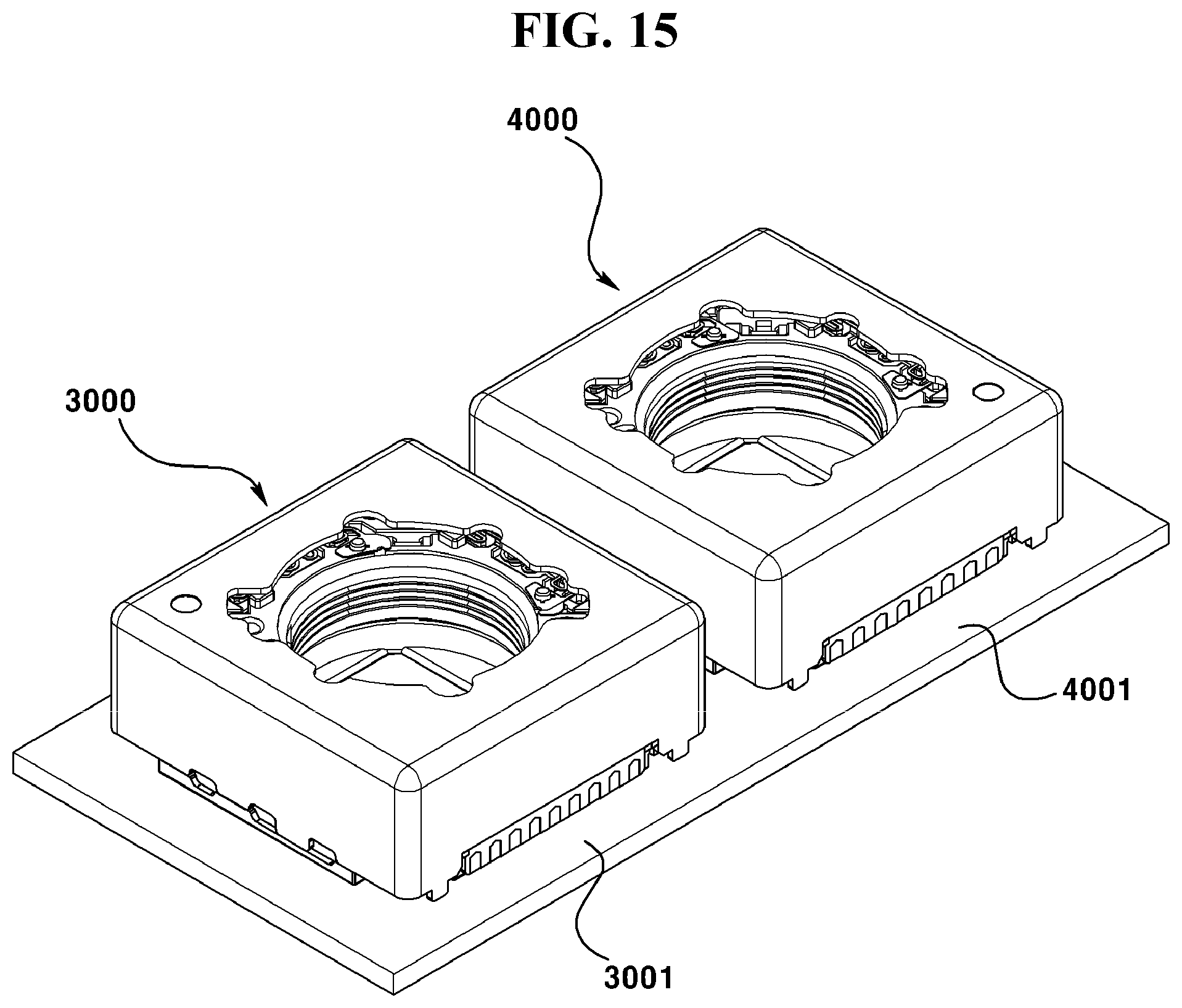 Patent US11782329 Figure 15 – Camera module, dual camera module, optical device, and method for manufacturing dual camera module