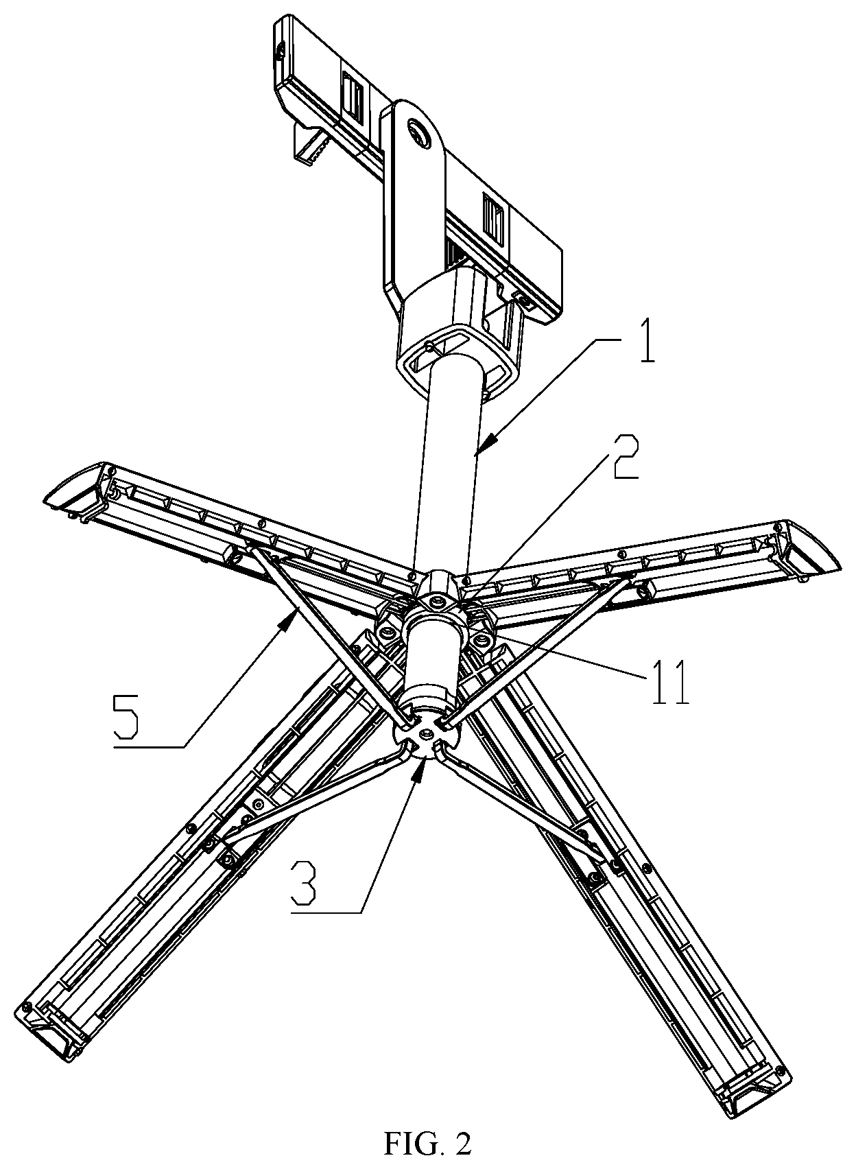 Patent US11782331 Figure 2 – Fixing bracket for photographing device