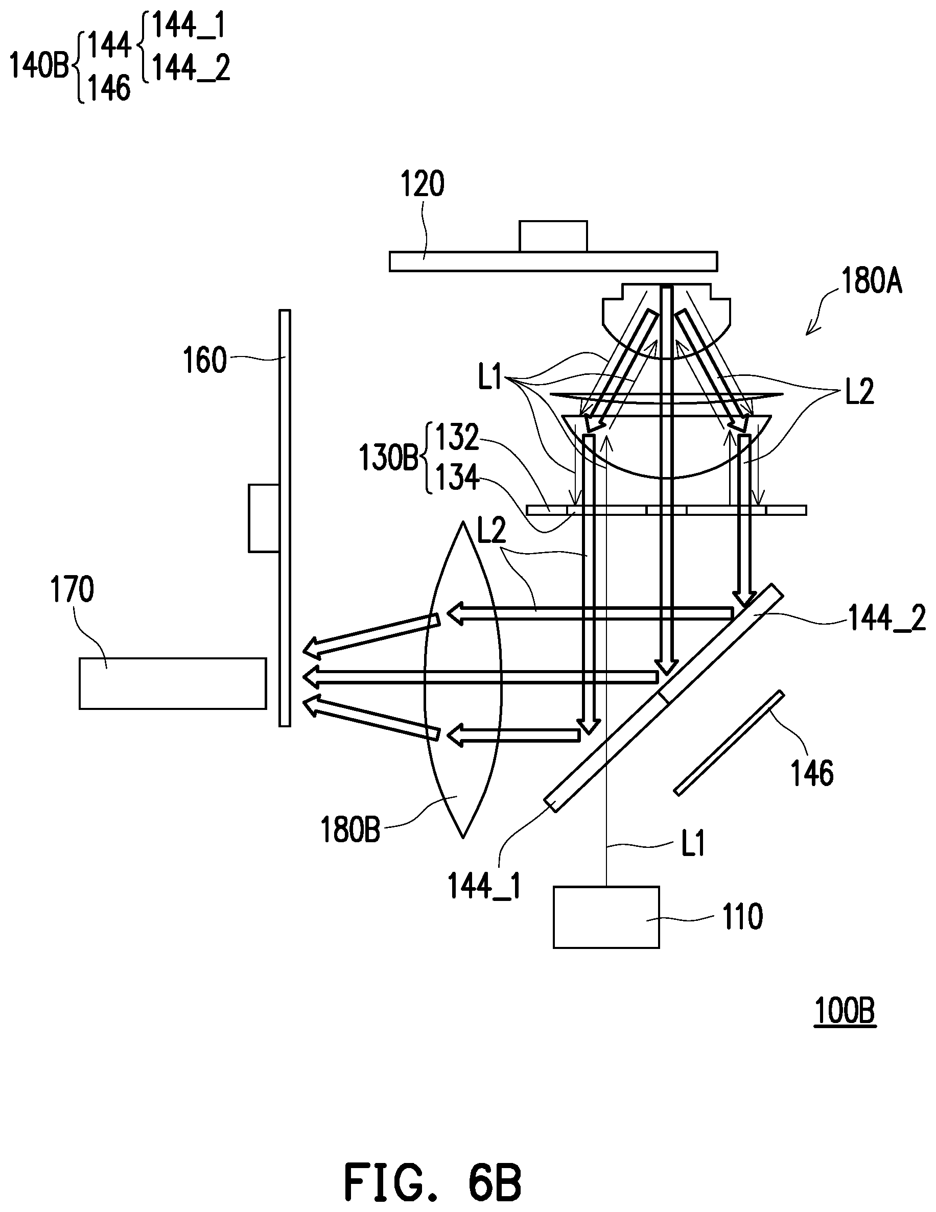 Patent US11782334 Figure 8 – Illumination system and projection apparatus