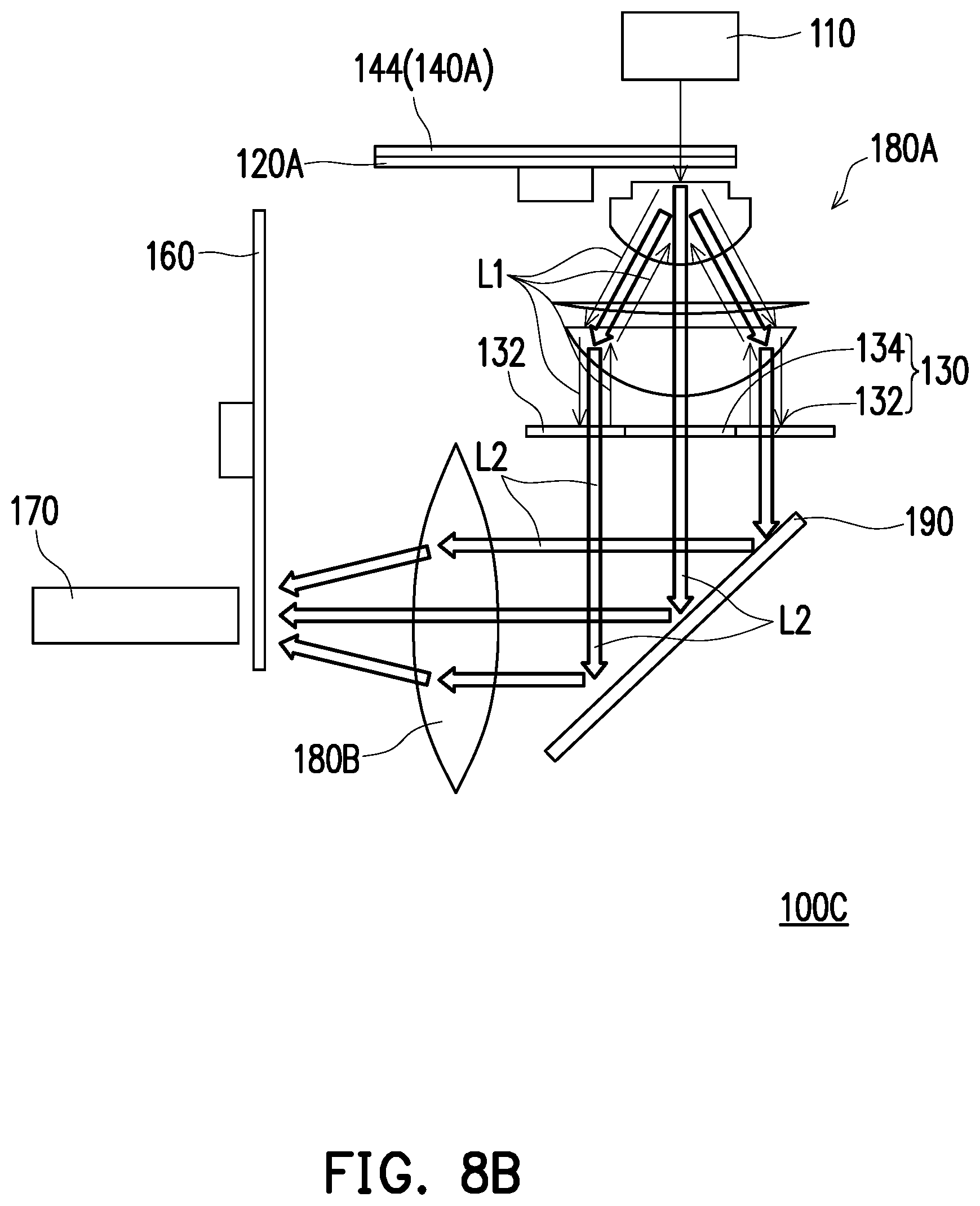 Patent US11782334 Figure 11 – Illumination system and projection apparatus