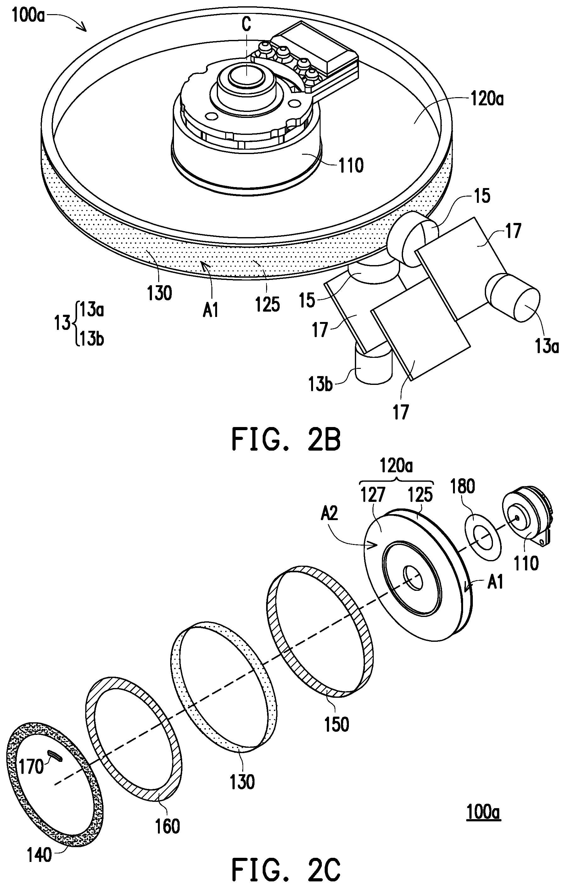 Patent US11782335 Figure 2 – Color wheel module and projection device