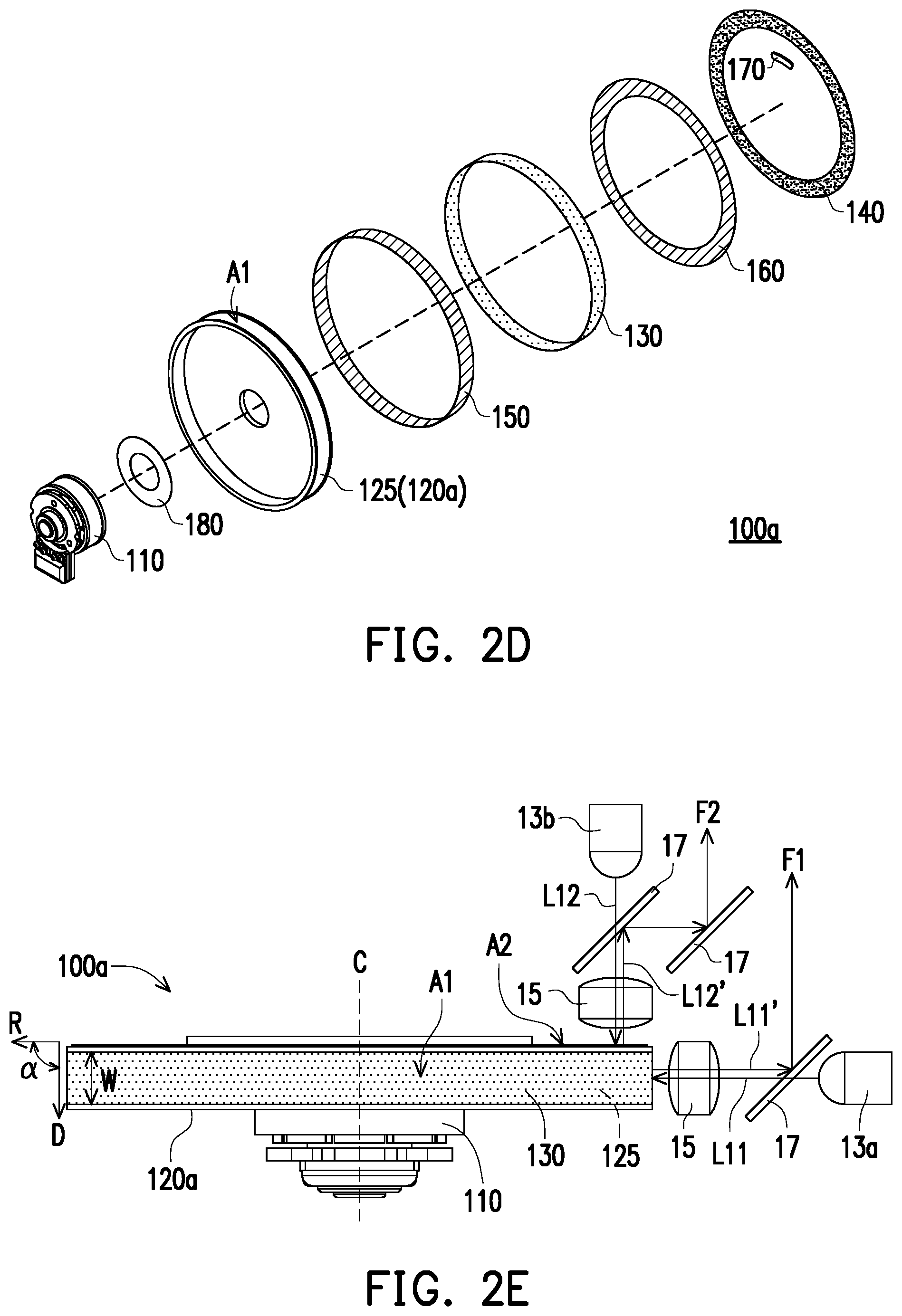 Patent US11782335 Figure 3 – Color wheel module and projection device