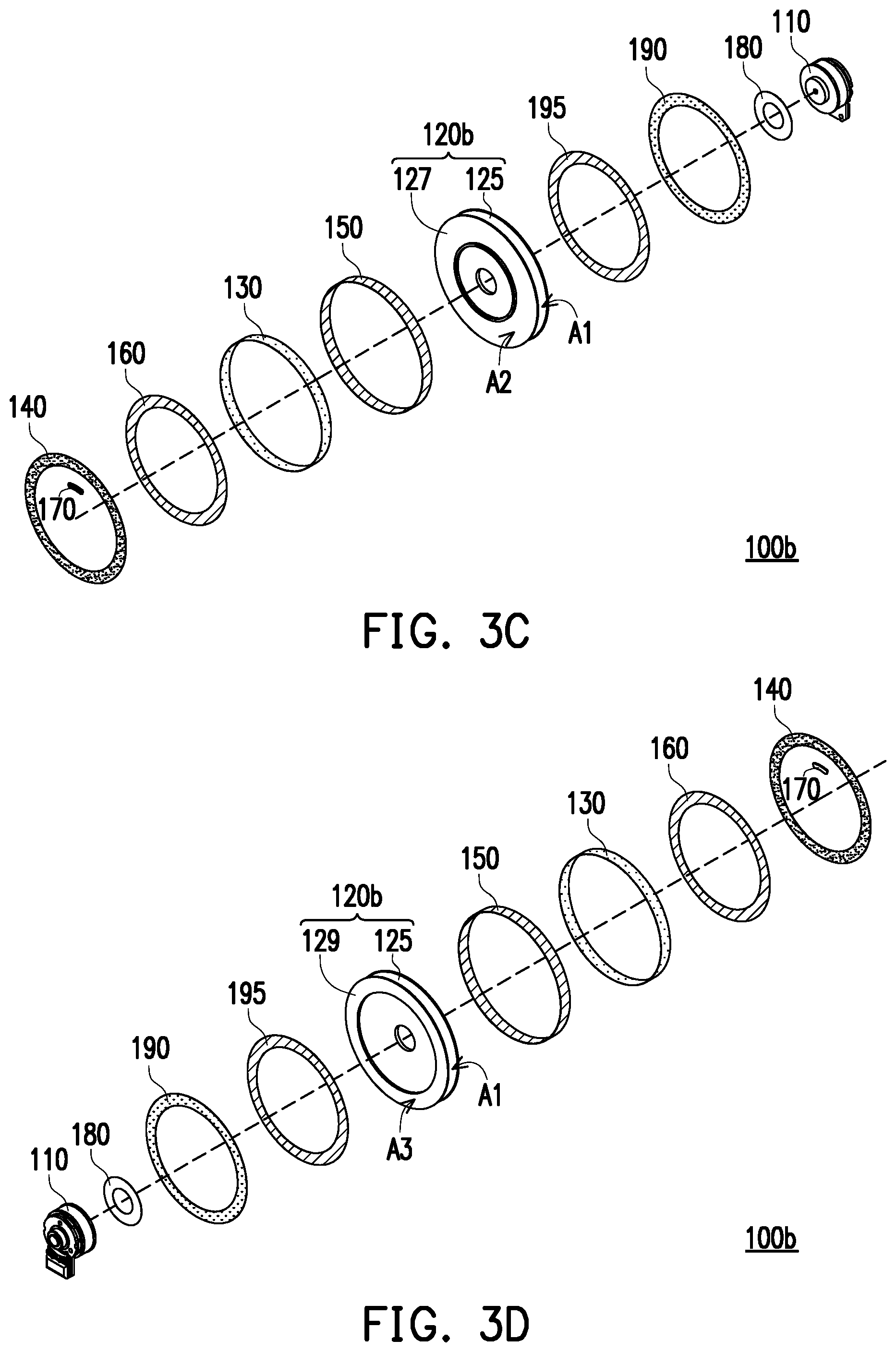Patent US11782335 Figure 5 – Color wheel module and projection device