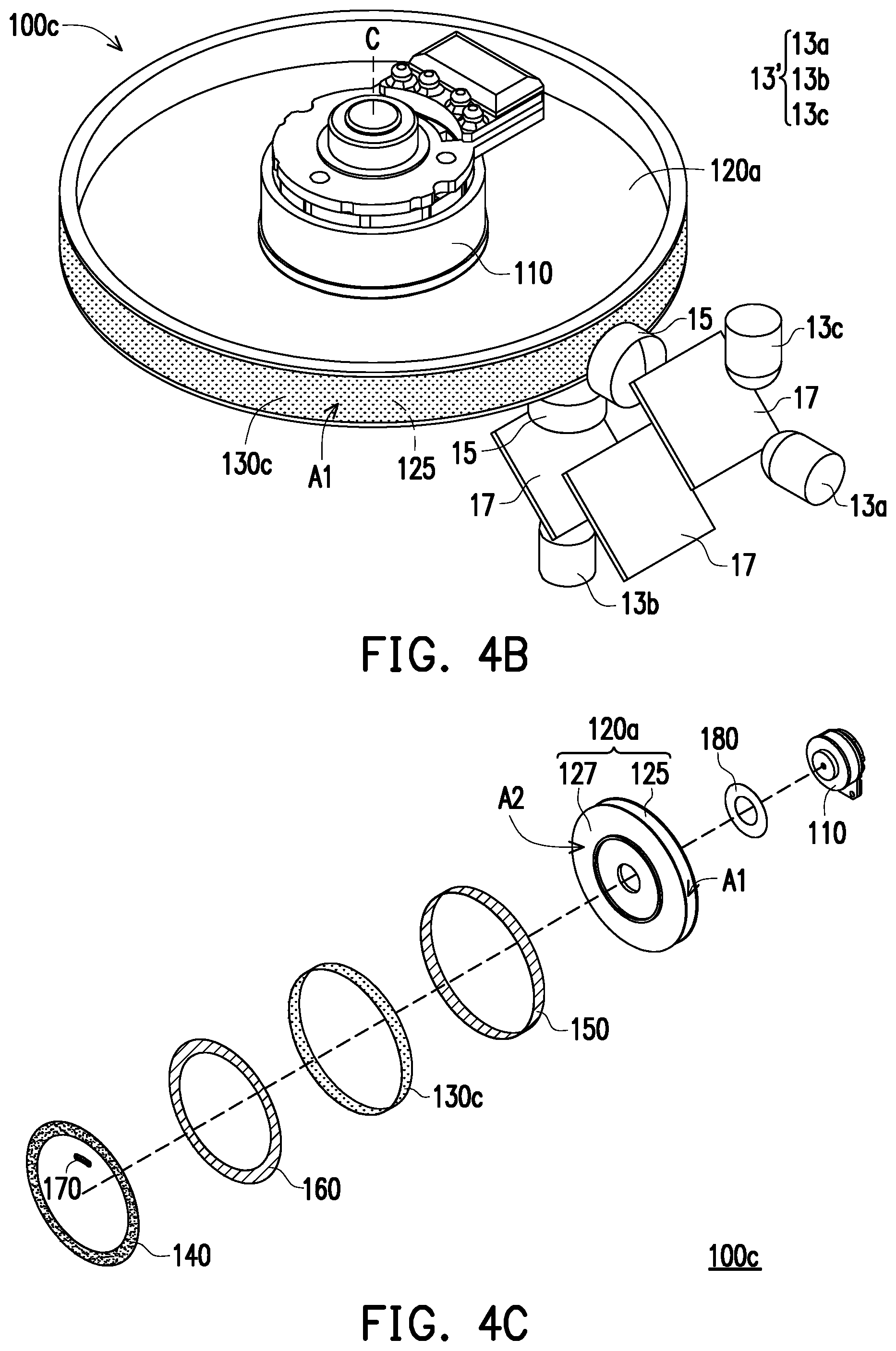 Patent US11782335 Figure 7 – Color wheel module and projection device