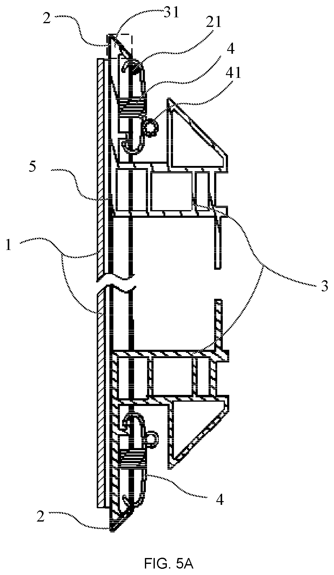 Patent US11782336 Figure 3 – Projection screen, projection system and assembly method of projection screen