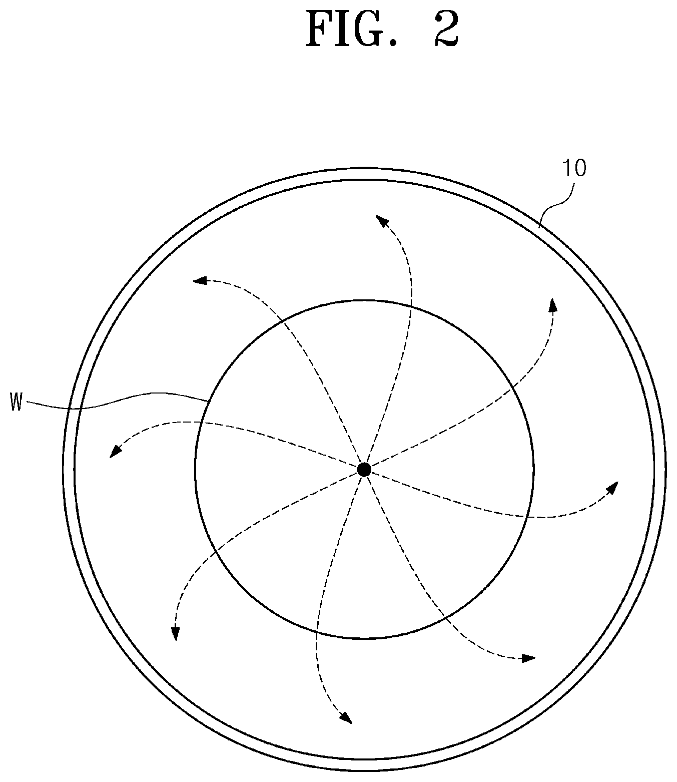 Patent US11782348 Figure 2 – Apparatus for treating substrate