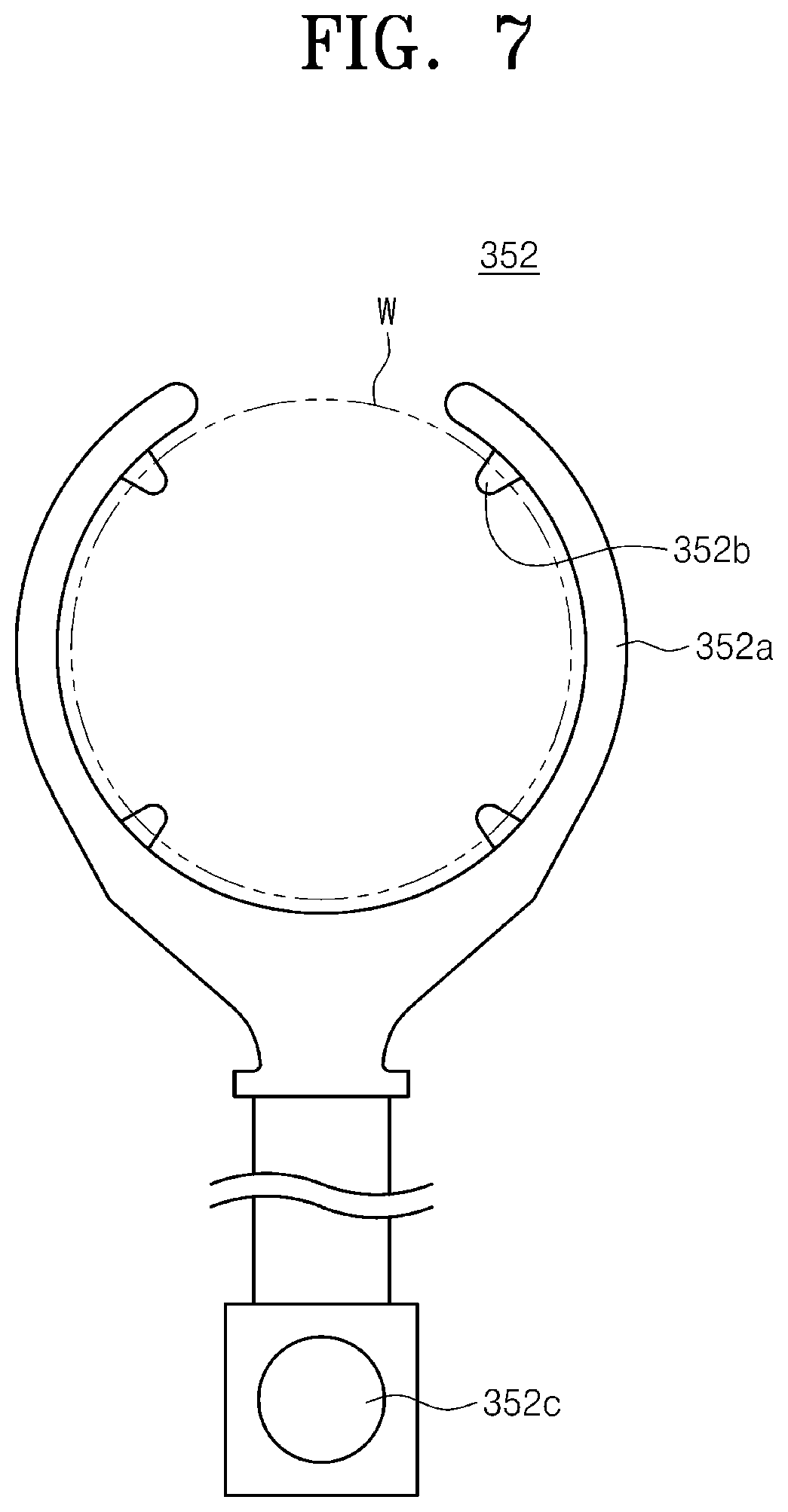 Patent US11782348 Figure 7 – Apparatus for treating substrate
