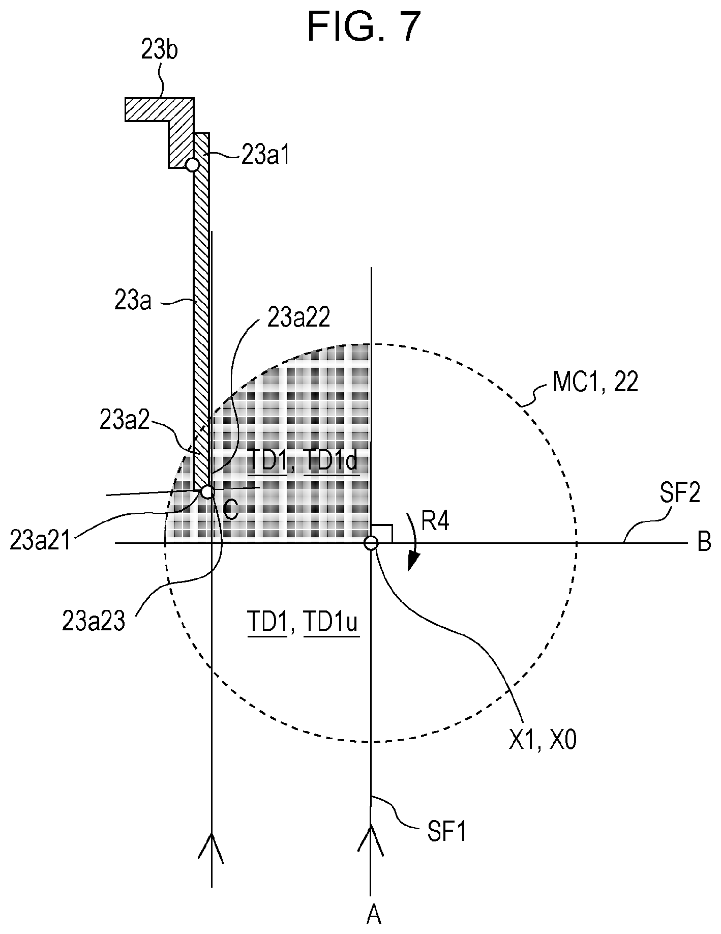 Patent US11782356 Figure 7 – Developing apparatus, process cartridge, and image forming apparatus