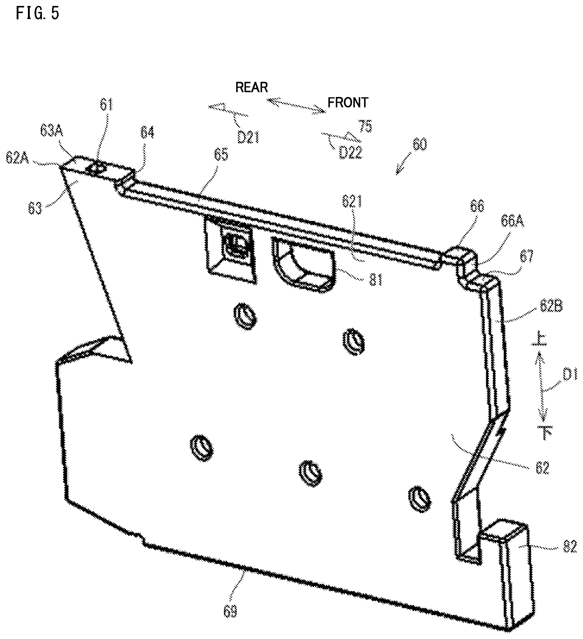 Patent US11782359 Figure 5 – Developer storing apparatus and image forming apparatus