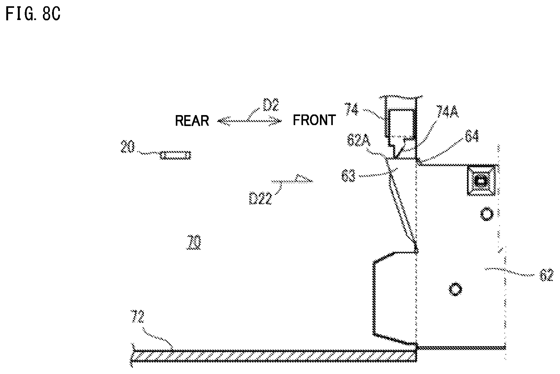 Patent US11782359 Figure 12 – Developer storing apparatus and image forming apparatus