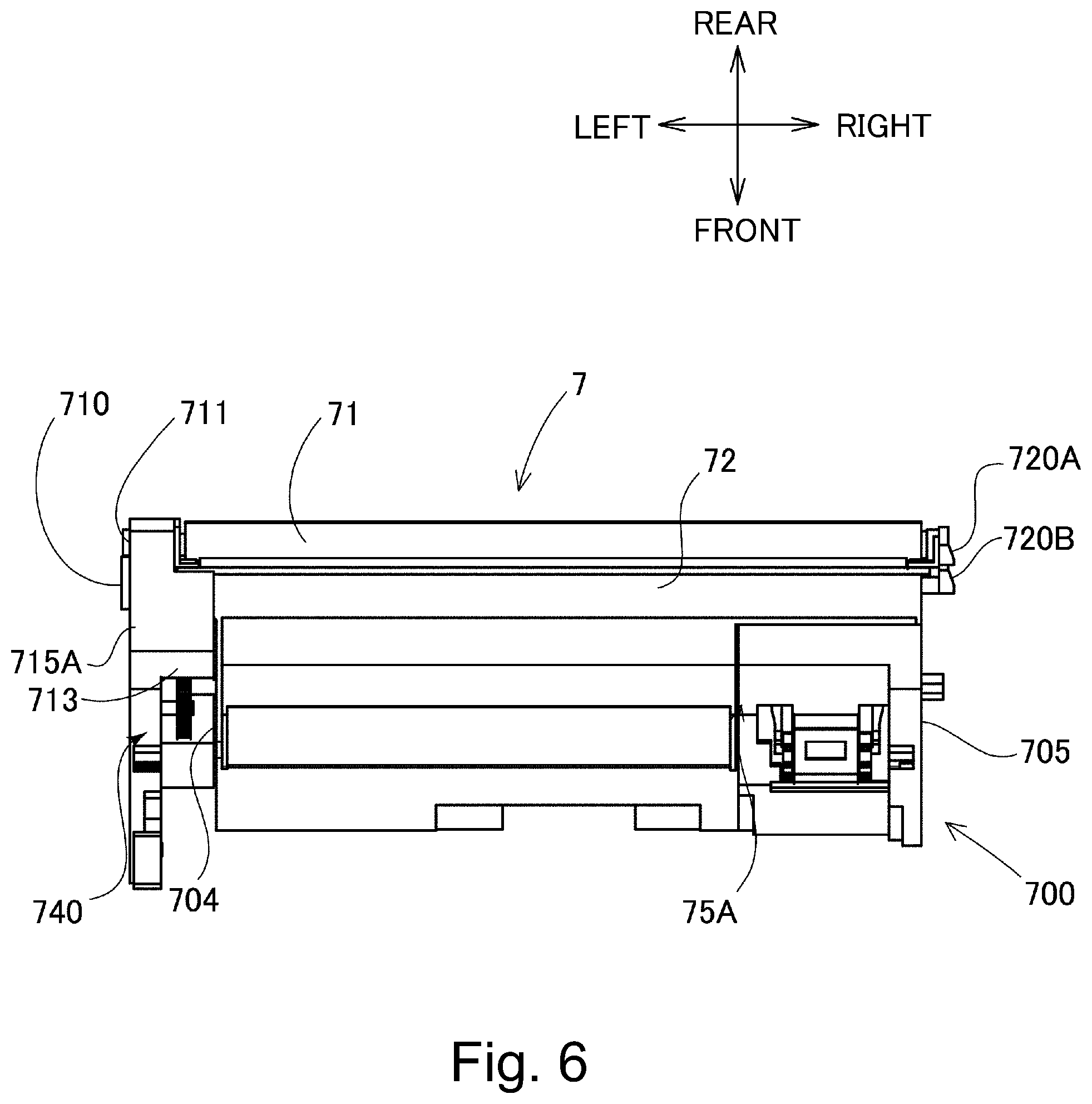 Patent US11782360 Figure 6 – Developer accommodating device, developing device, cartridge and image forming apparatus