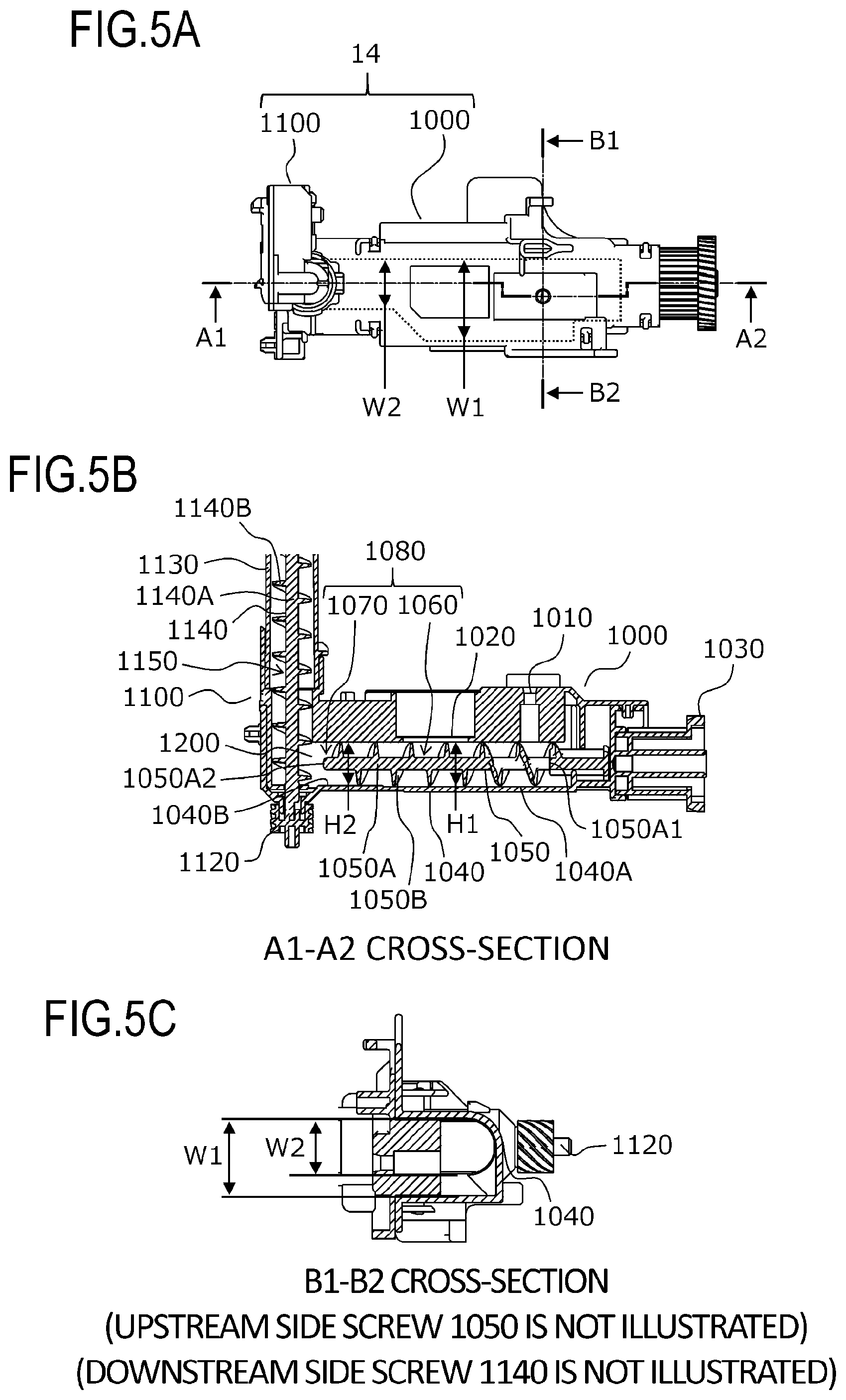 Patent US11782361 Figure 5 – Toner conveying apparatus having orthogonal toner conveying paths and image forming apparatus