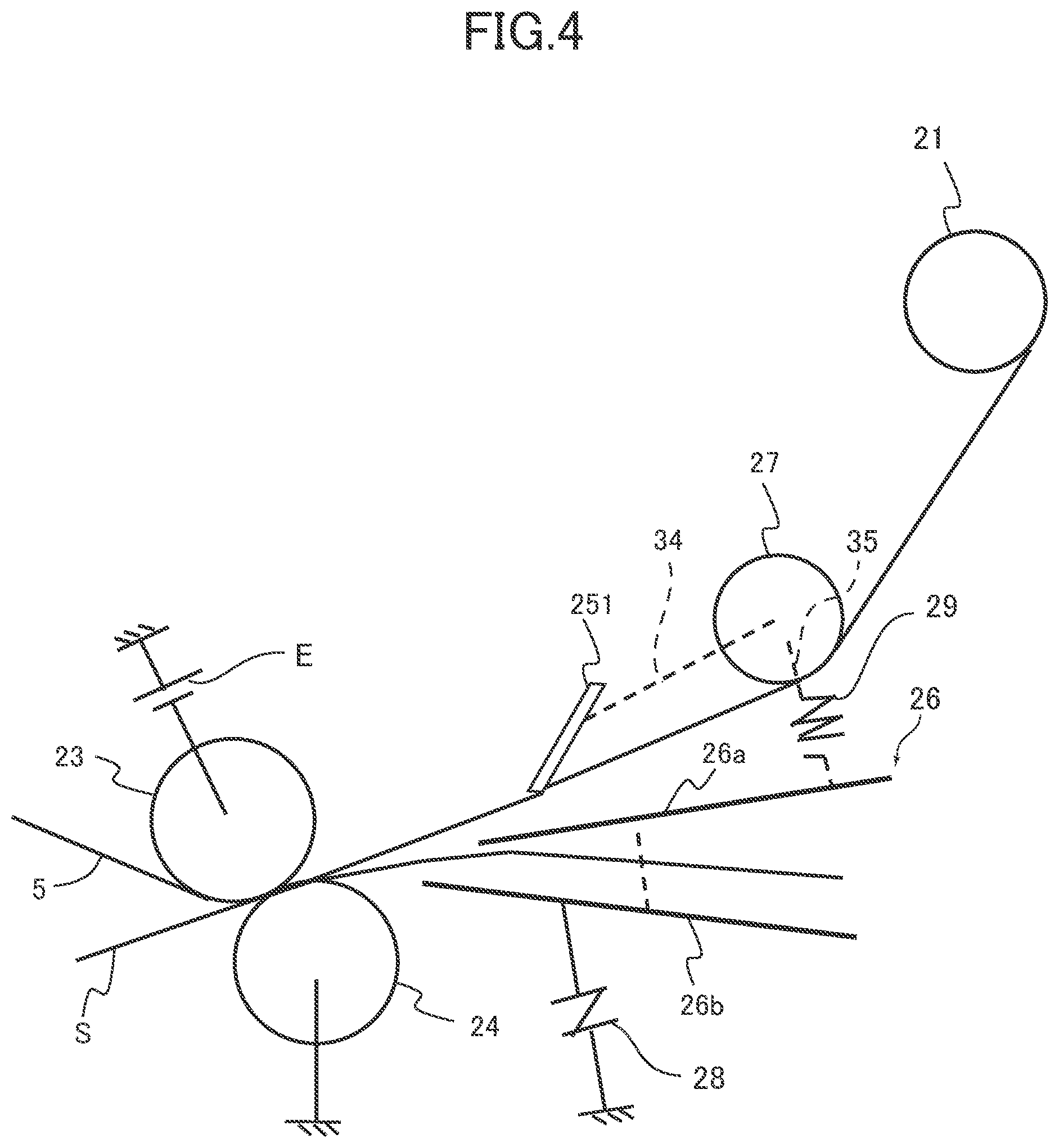 Patent US11782363 Figure 4 – Image forming apparatus