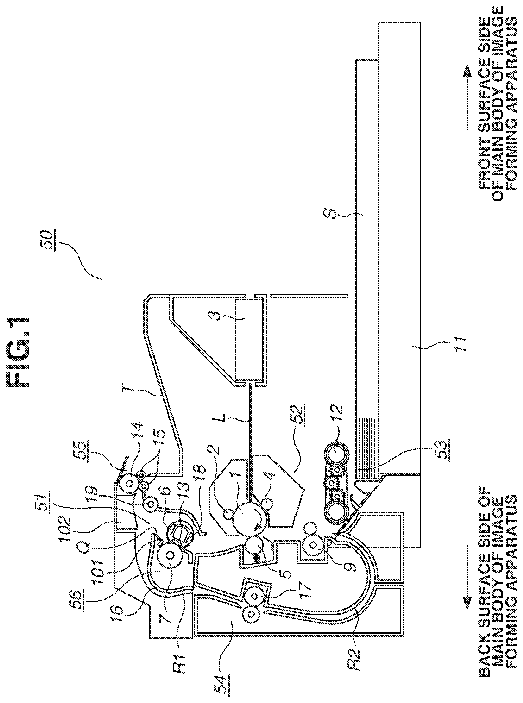 Patent US11782365 — Image forming apparatus — Figure 1