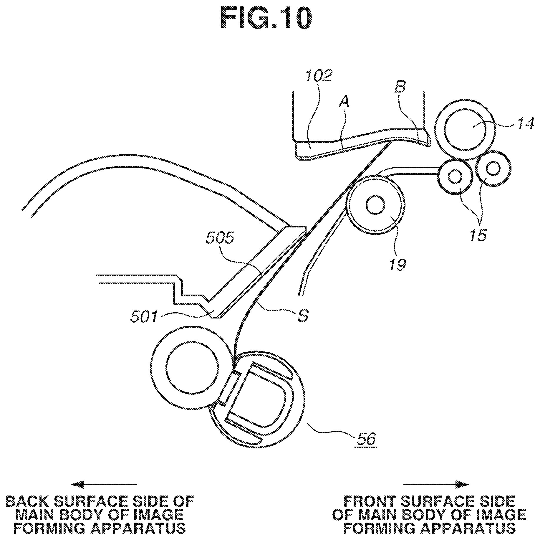 Patent US11782365 Figure 10 – Image forming apparatus