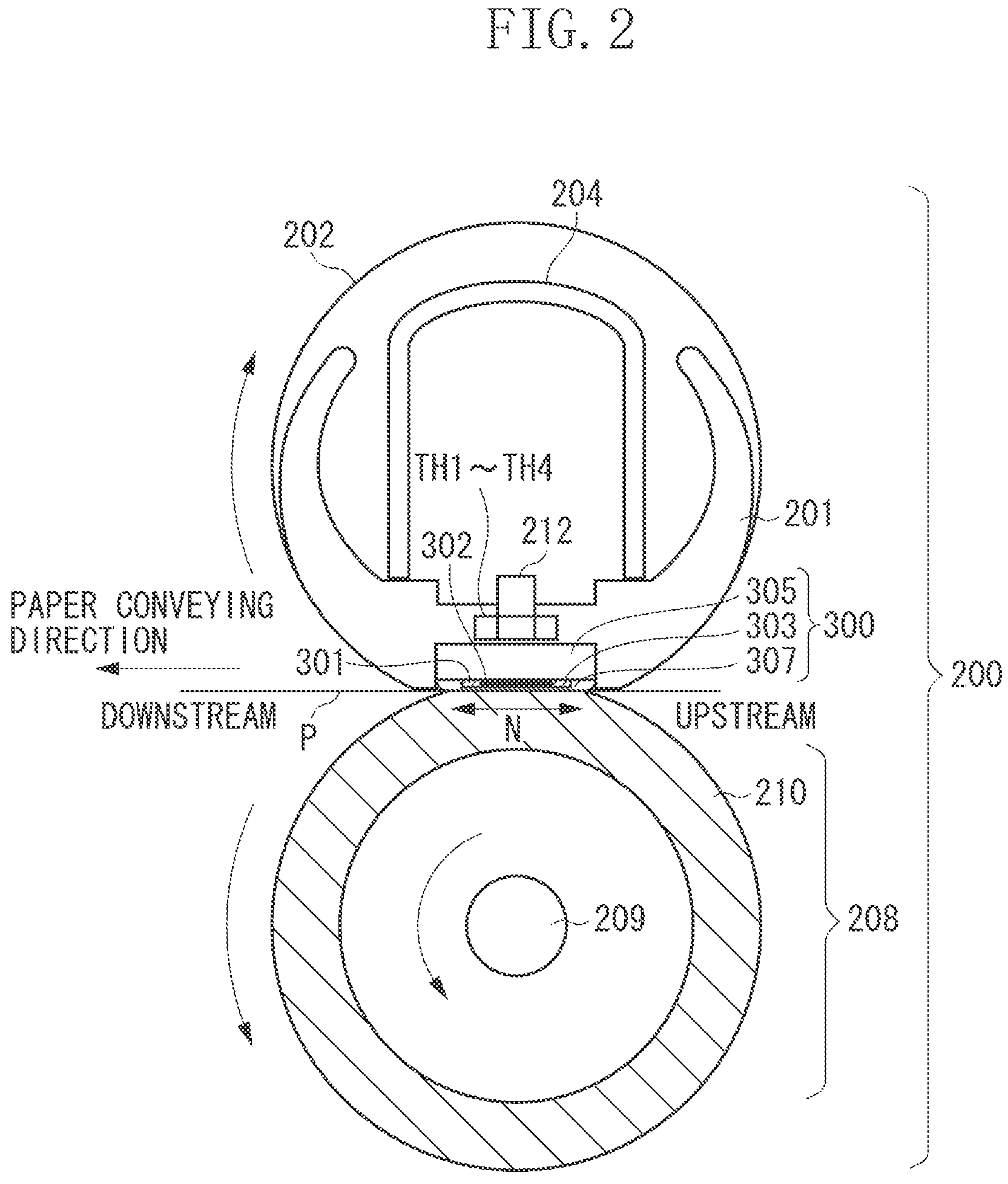 Patent US11782366 Figure 2 – Heater and image heating device mounted with heater