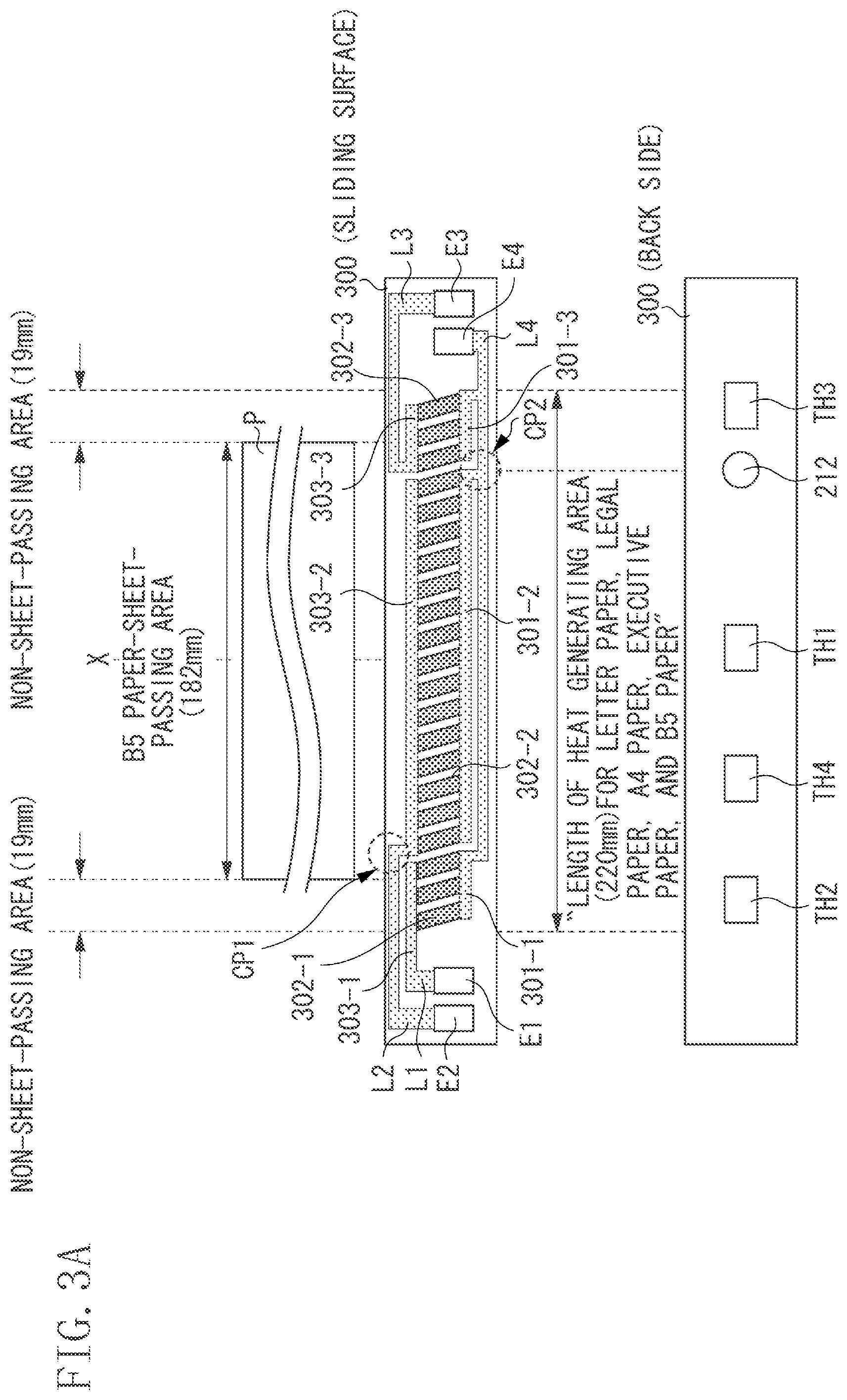 Patent US11782366 Figure 3 – Heater and image heating device mounted with heater