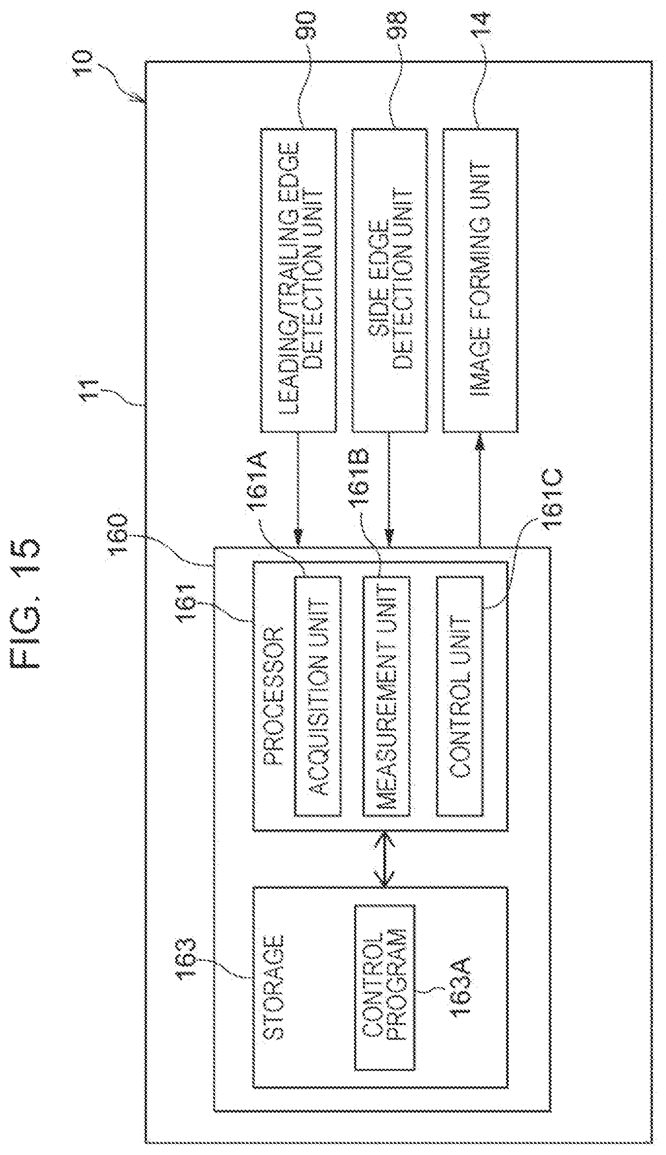 Patent US11782372 Figure 15 – Detection device, image forming apparatus, and non-transitory computer readable medium