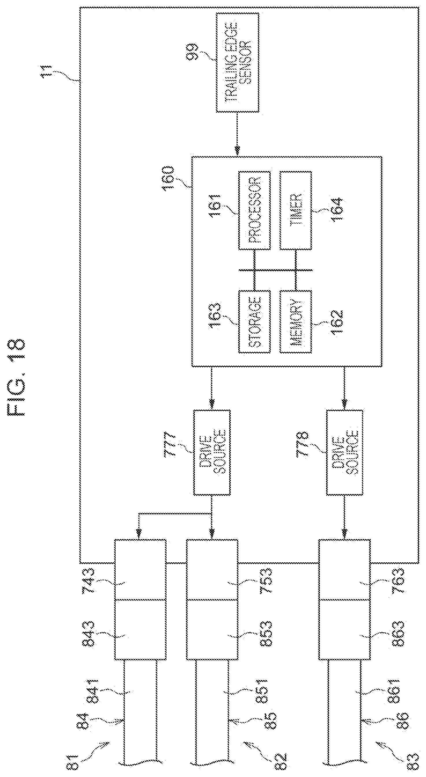 Patent US11782372 Figure 18 – Detection device, image forming apparatus, and non-transitory computer readable medium