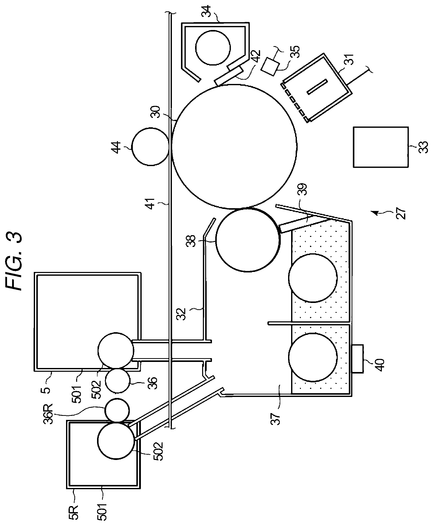 Patent US11782373 Figure 3 – Image forming apparatus with function of preventing secondary infection
