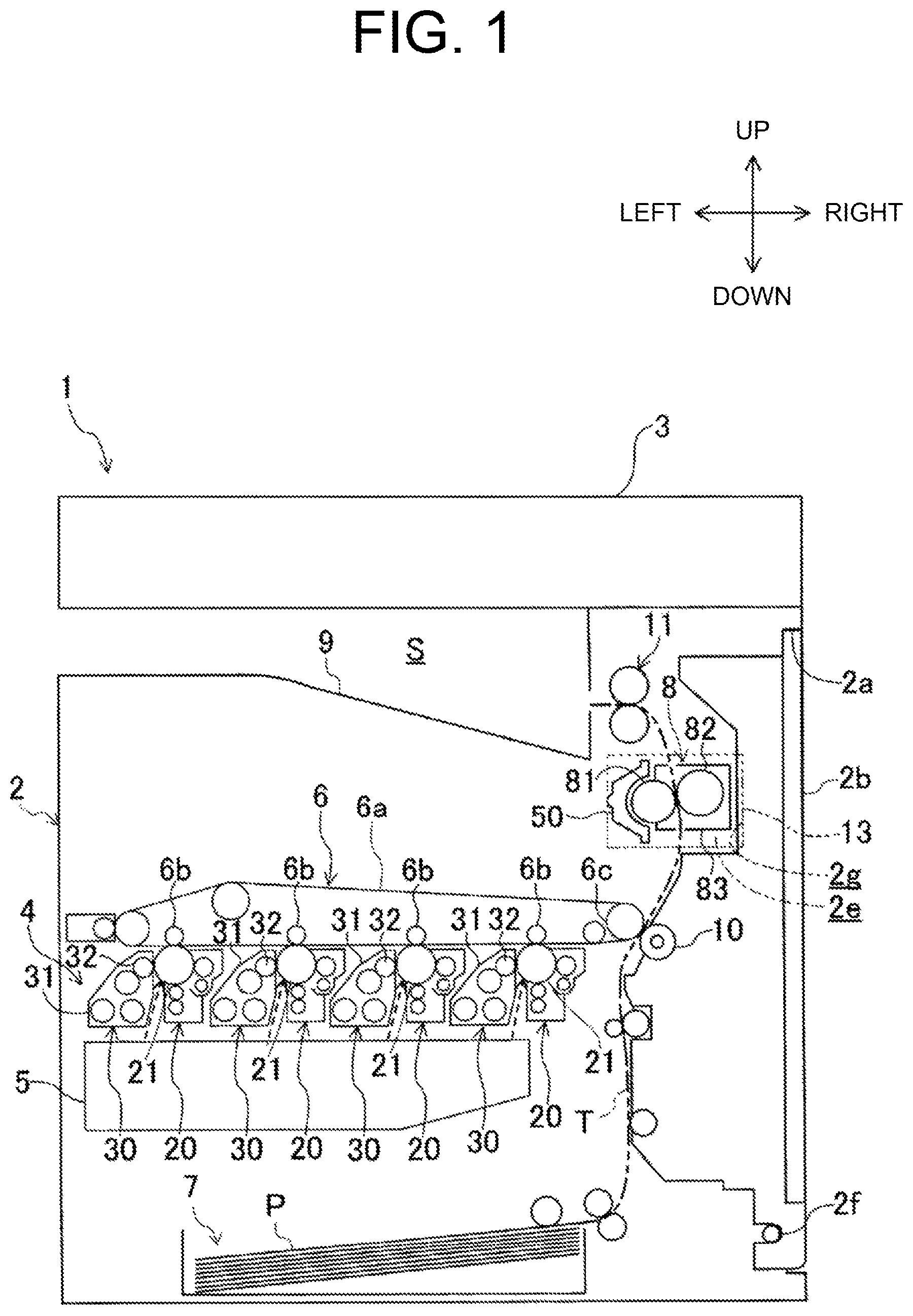 Patent US11782381 Figure 1 – Image formation device