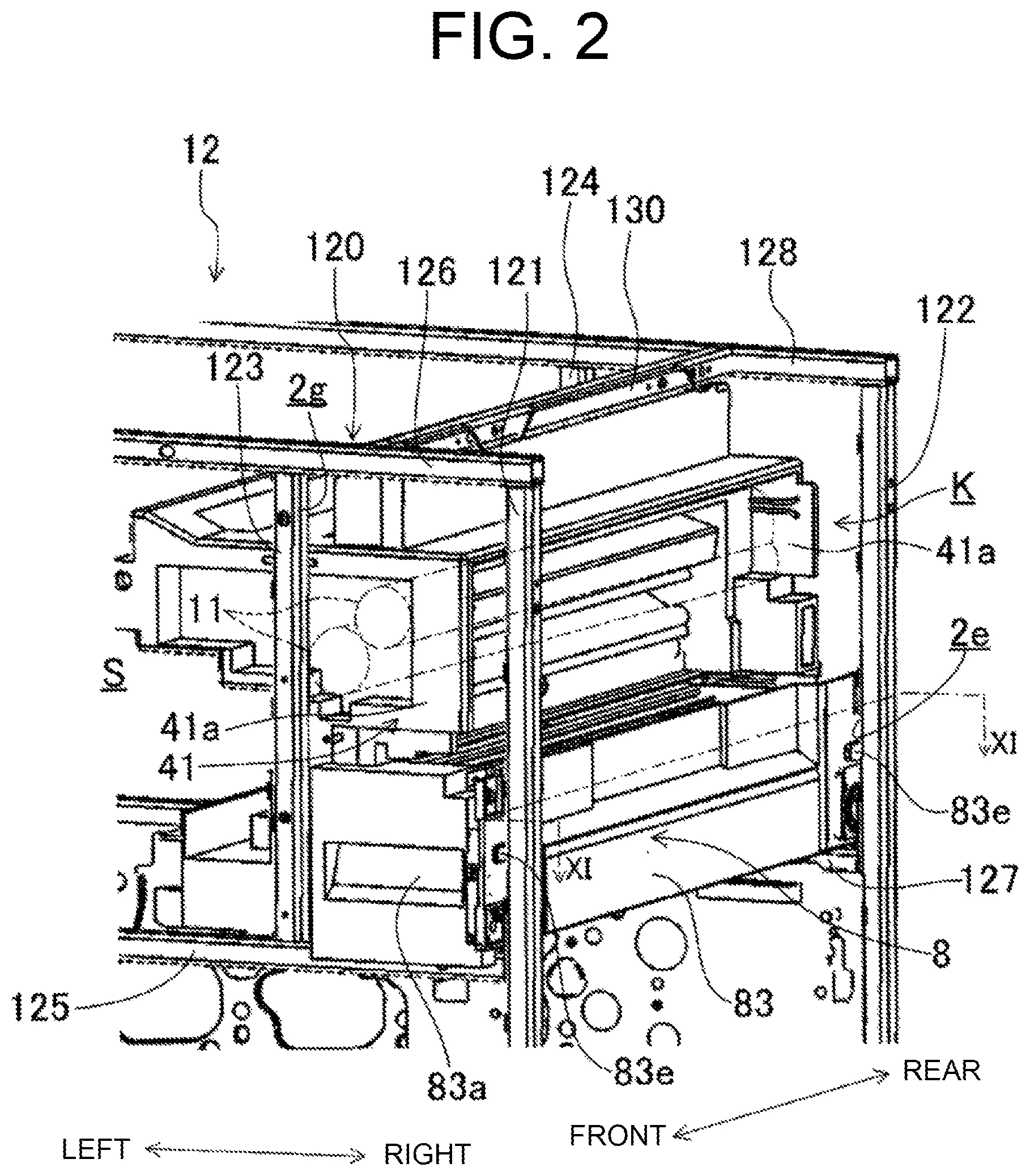 Patent US11782381 Figure 2 – Image formation device