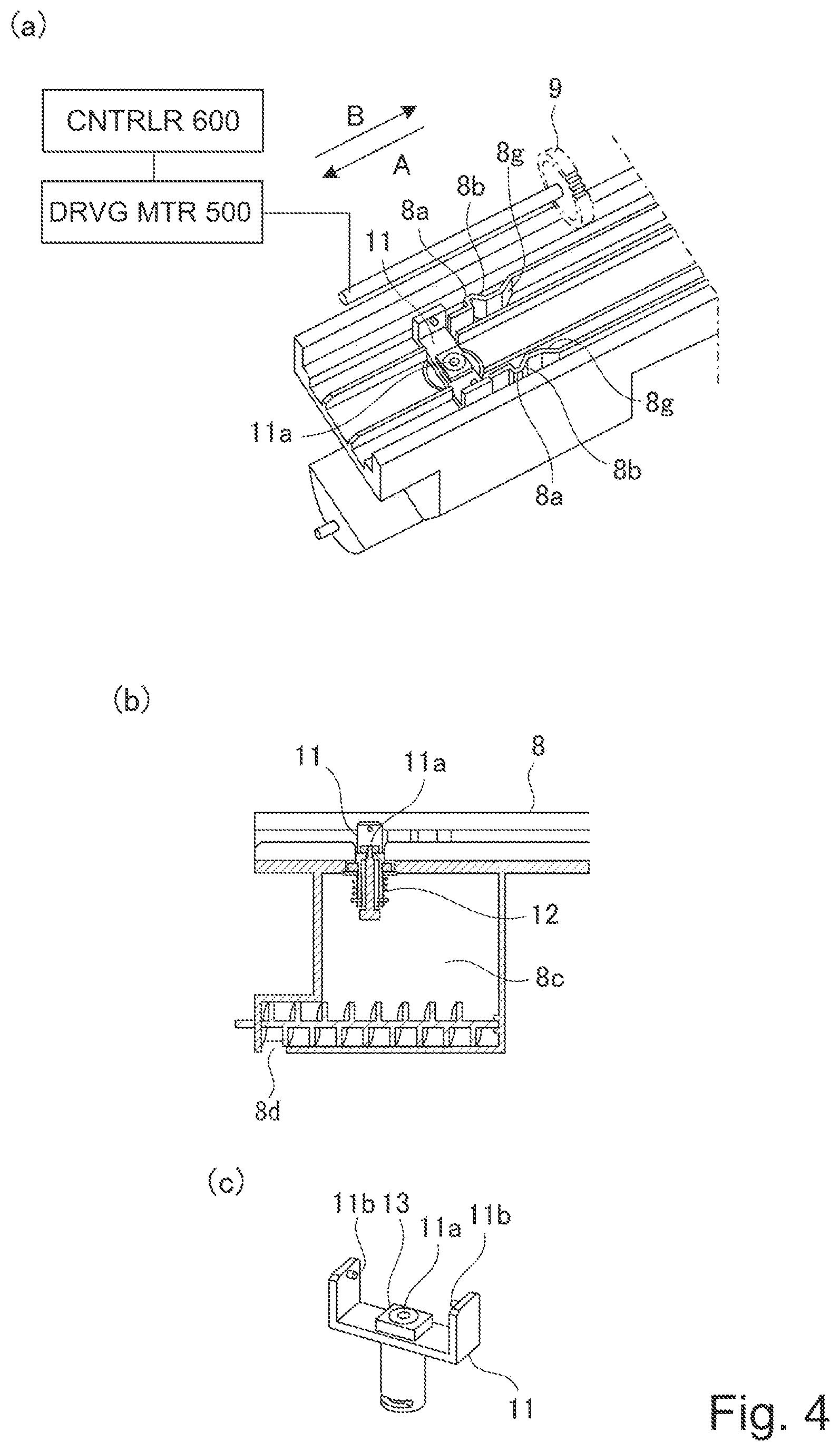 Patent US11782382 Figure 4 – Developer supply container and developer supplying system