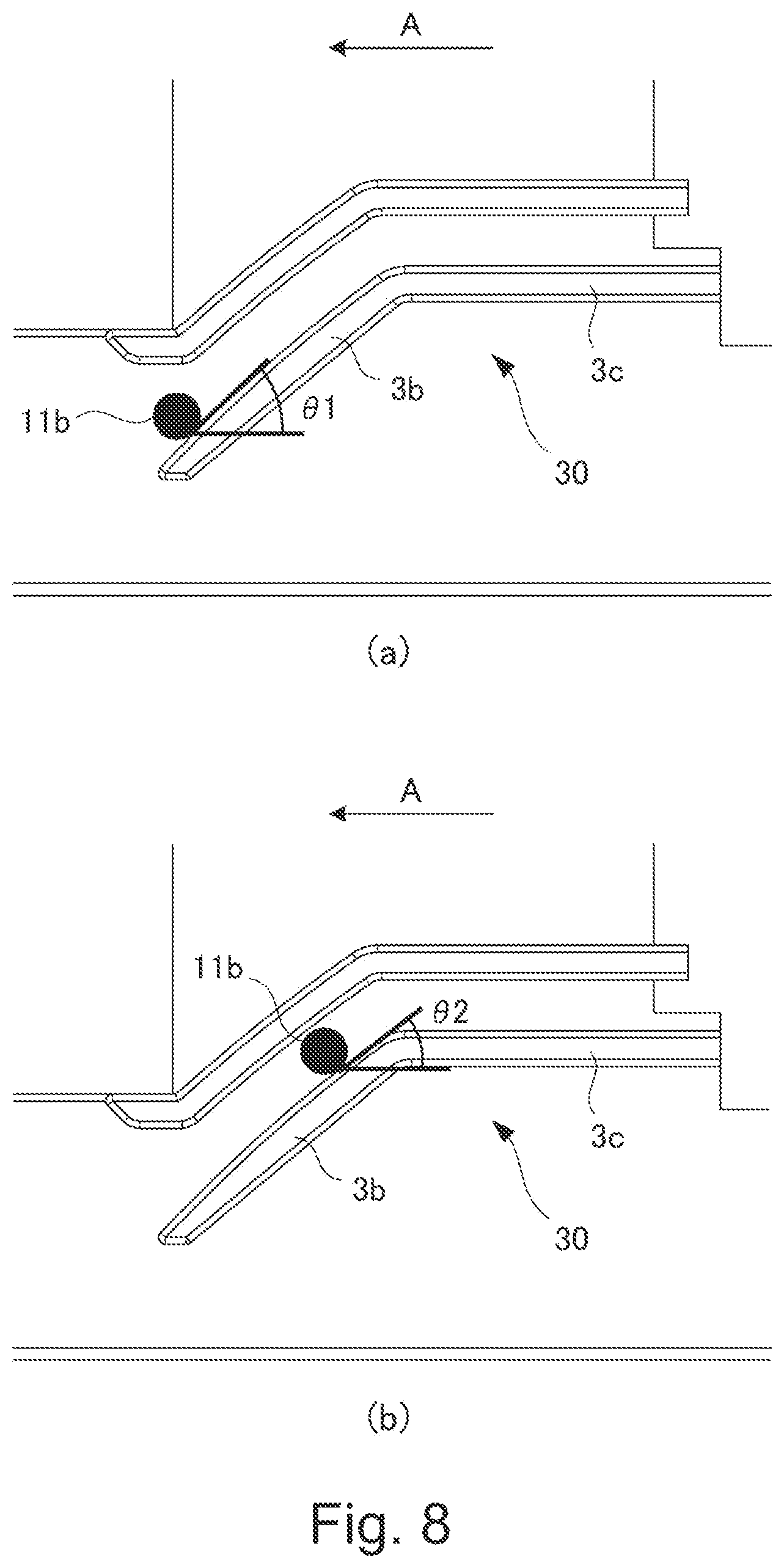 Patent US11782382 Figure 8 – Developer supply container and developer supplying system