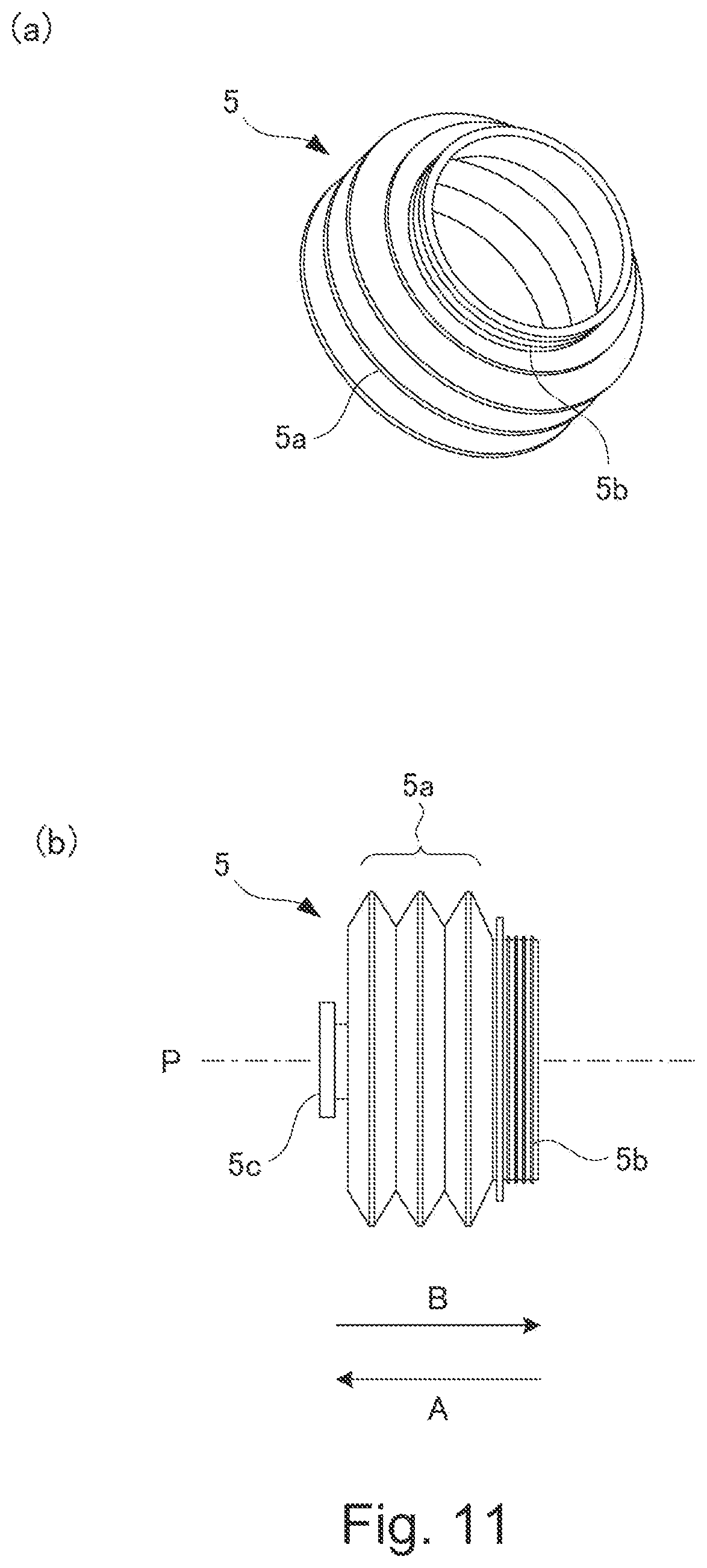 Patent US11782382 Figure 11 – Developer supply container and developer supplying system
